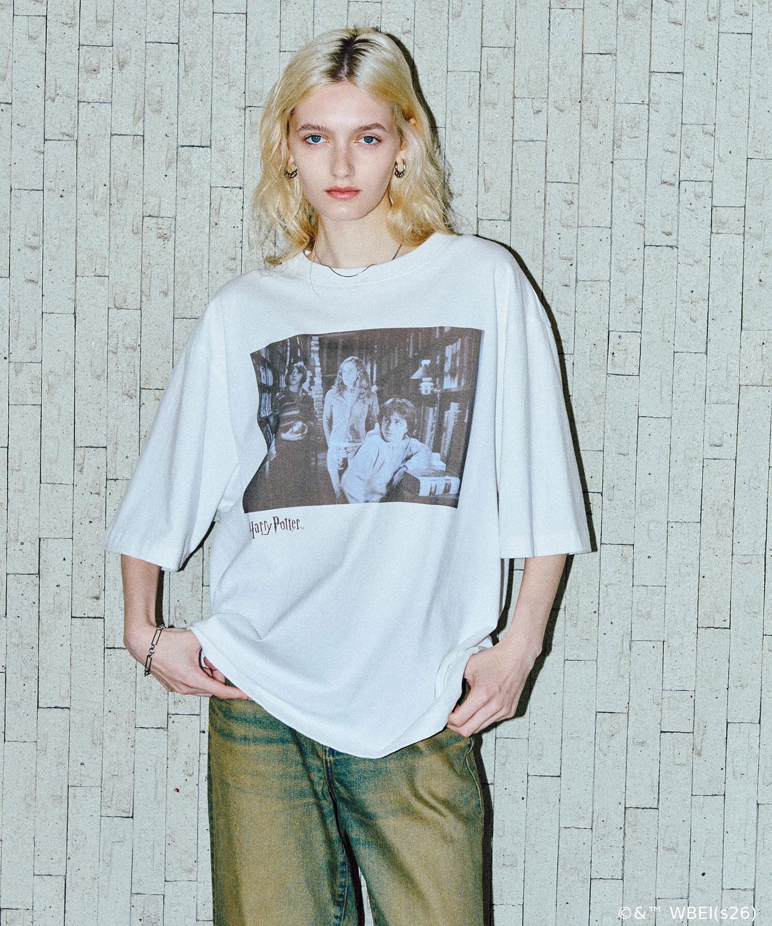 COLSUN/HARRY POTTER PHOTO T-SHIRT
