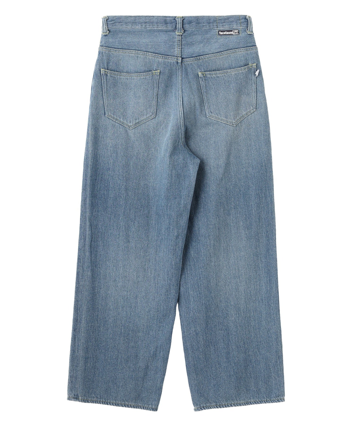 FACETASM/ファセッタズム/LOOSE WEAVE DENIM JOO-PT-U08
