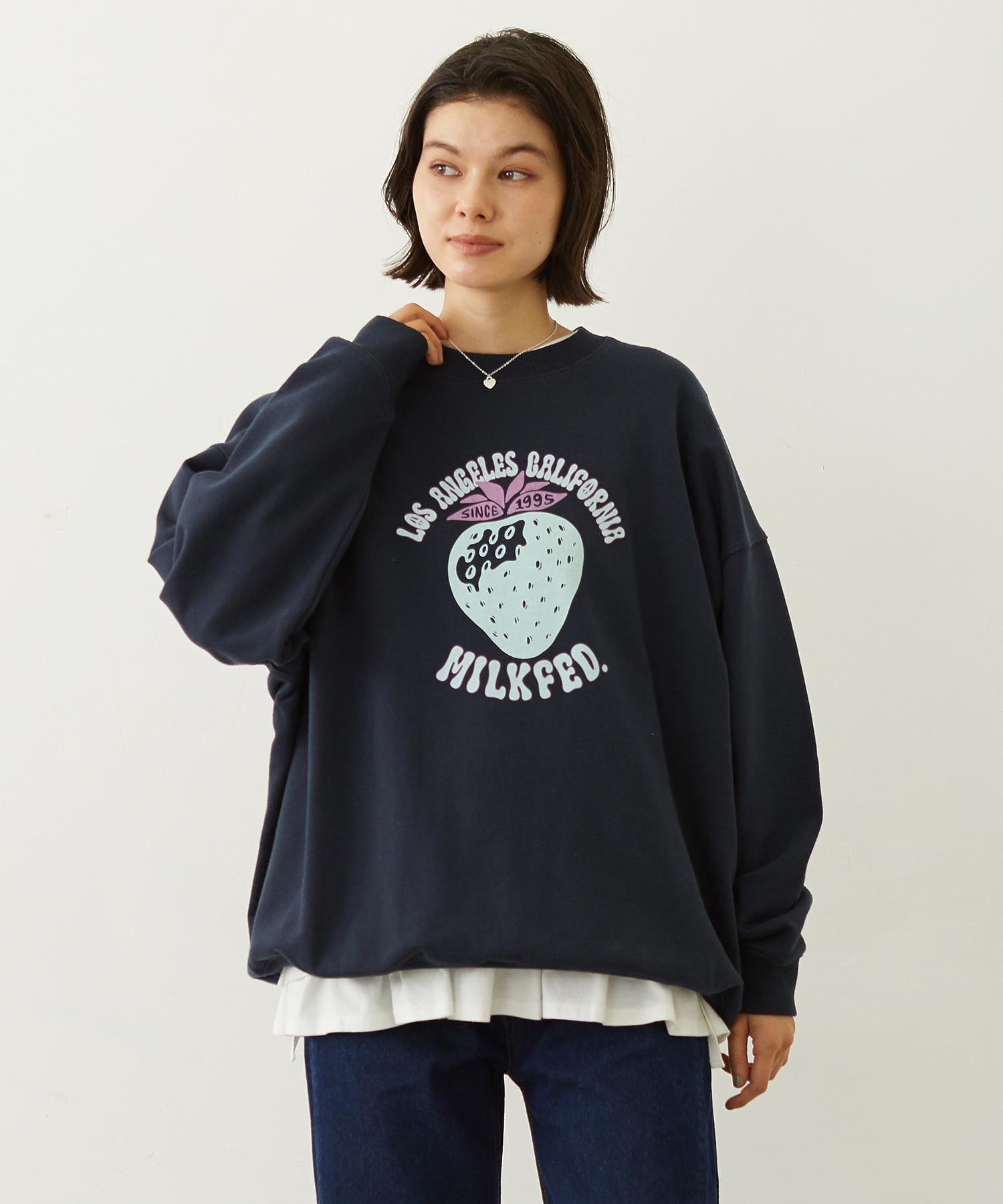 STRAWBERRY SWEAT TOP