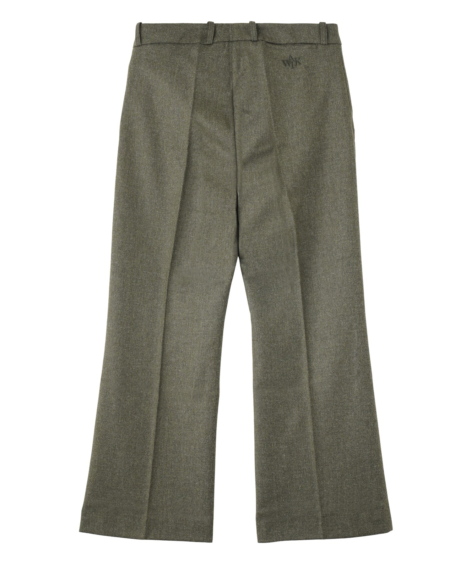 WALK IN PARIS/ウォーキンパリス/Khaki wool suit pants 24FW KHAKI PANTS