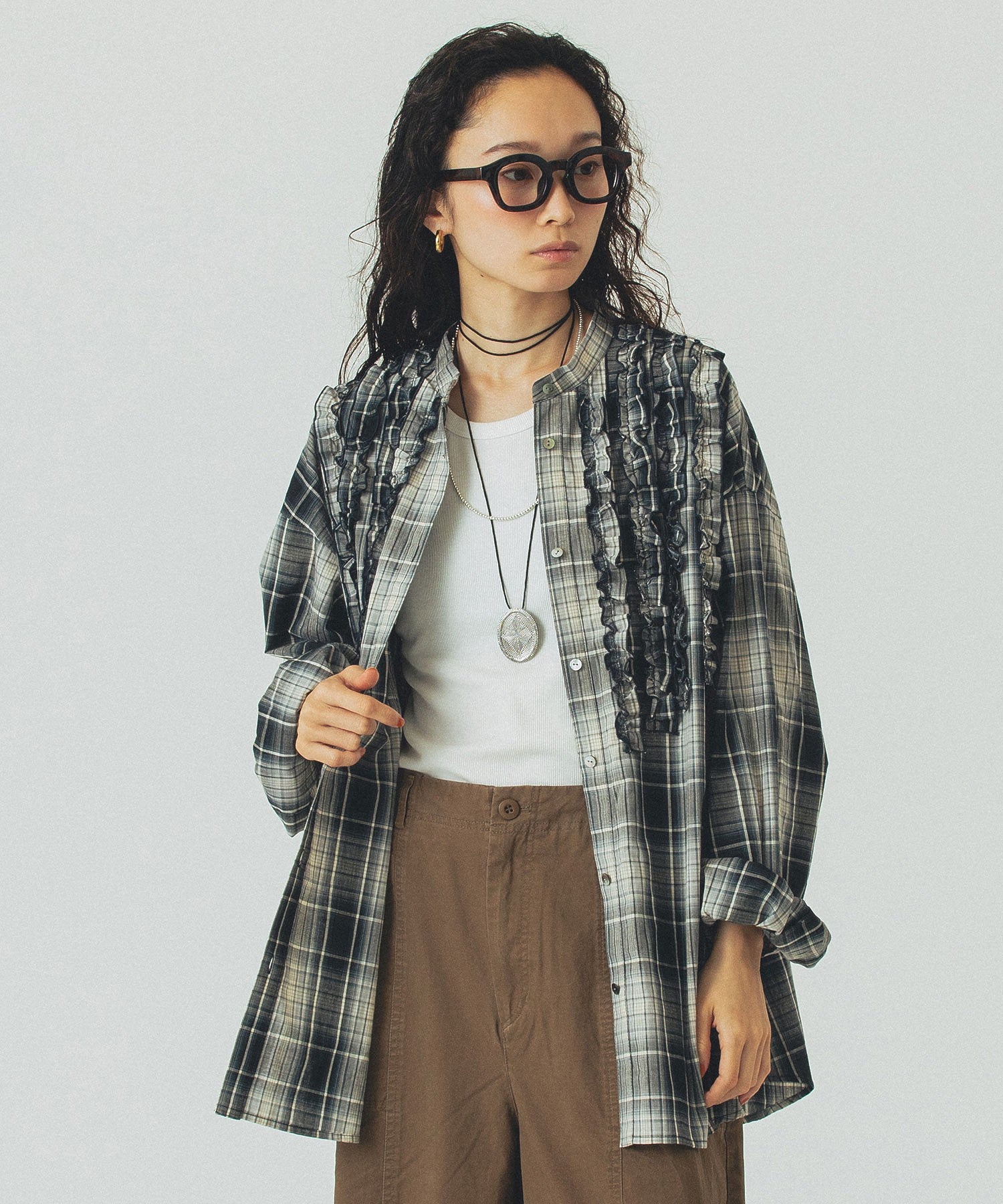 model:161cm 着用サイズ:ONE SIZE