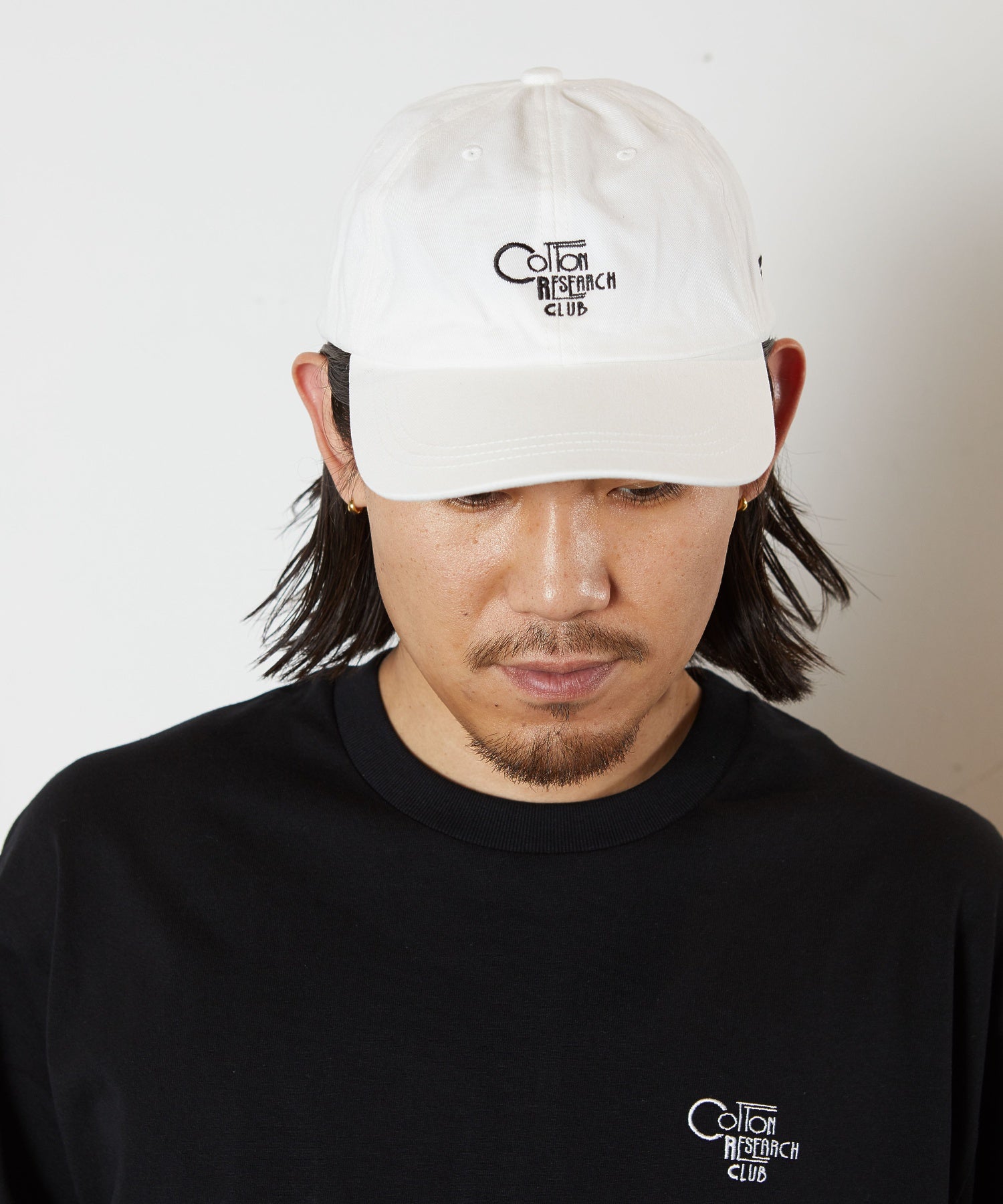 【別注】Styles CRC/コットンリサーチクラブ/EX BASEBALL CAP WHT