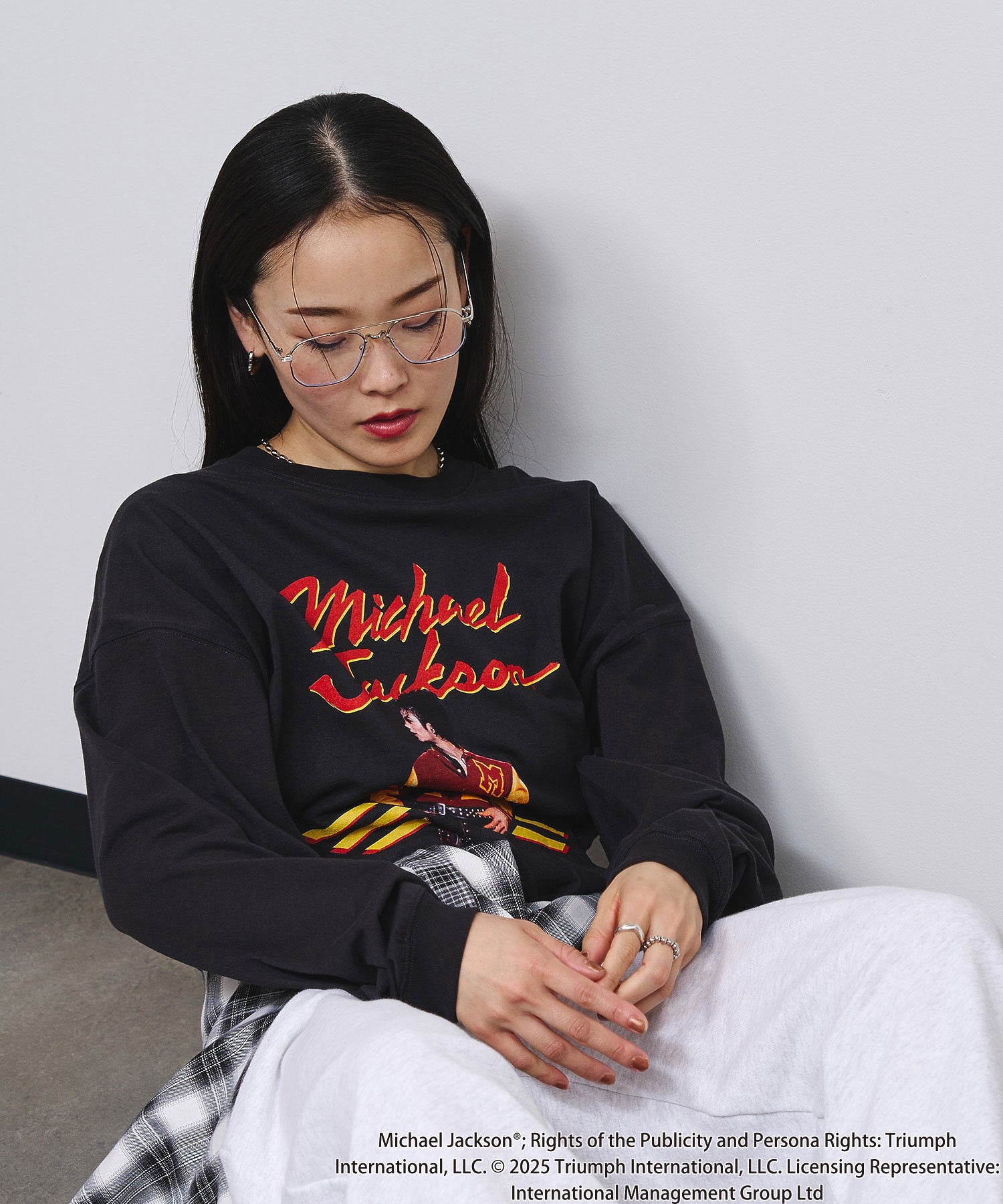 Michael Jackson/THRILLER L/S TEE