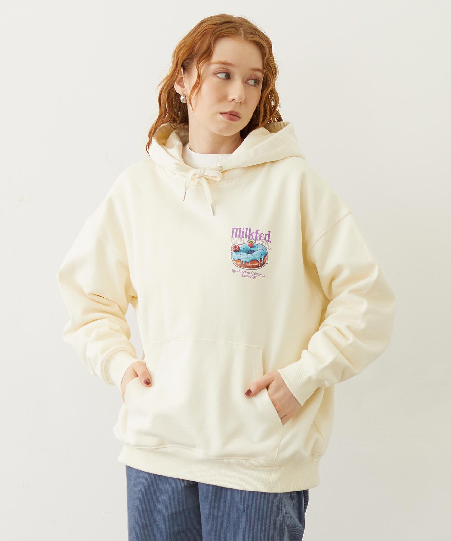 DONUTS LOGO SWEAT HOODIE