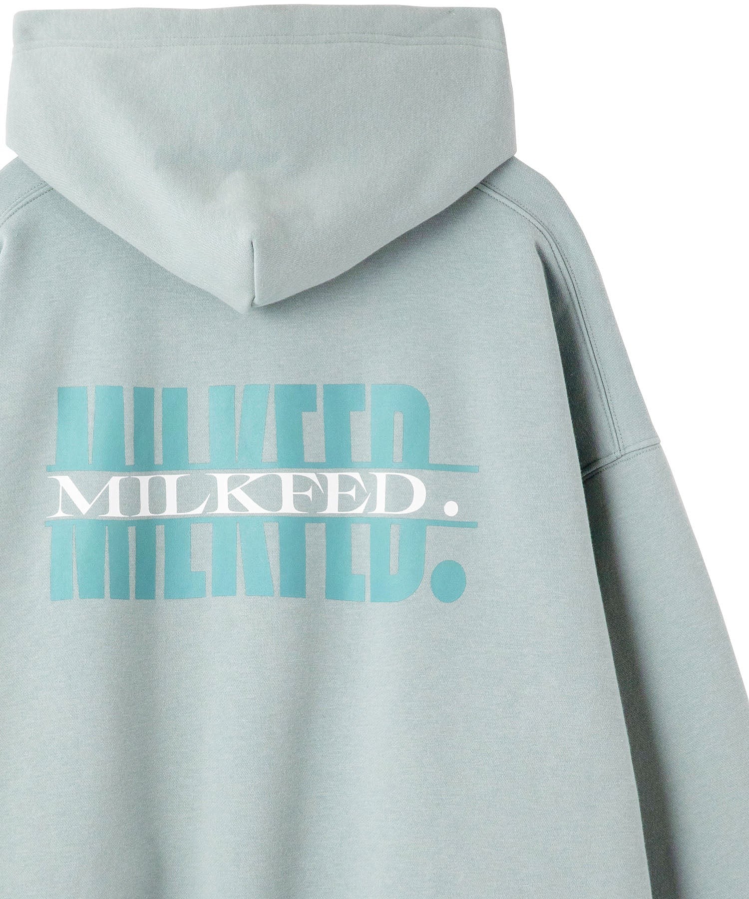 DOUBLE LOGO BIG HOODIE MILKFED.