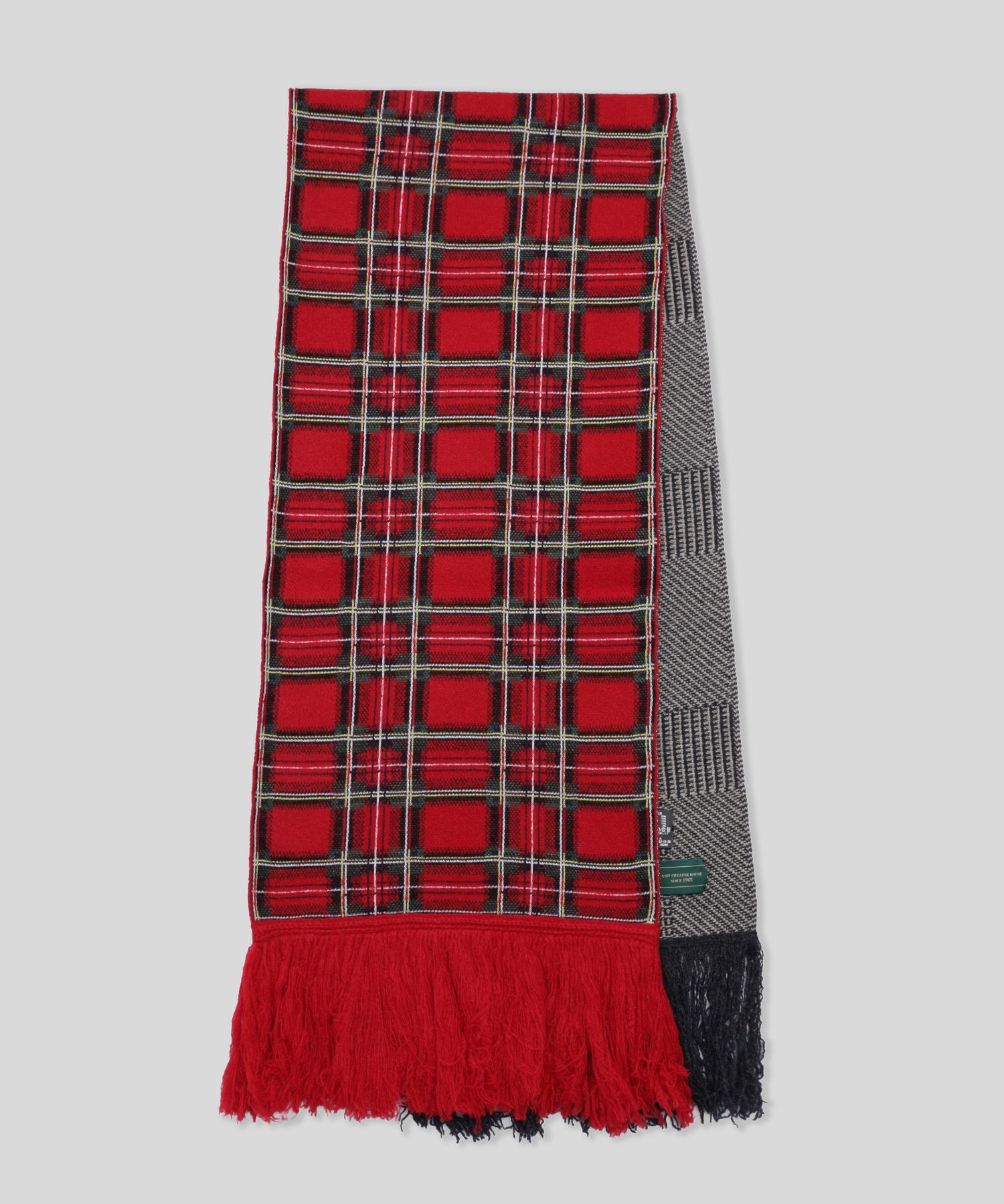 gimcontext/ジム コンテキスト/Check&Check Combination Scarf 26505330