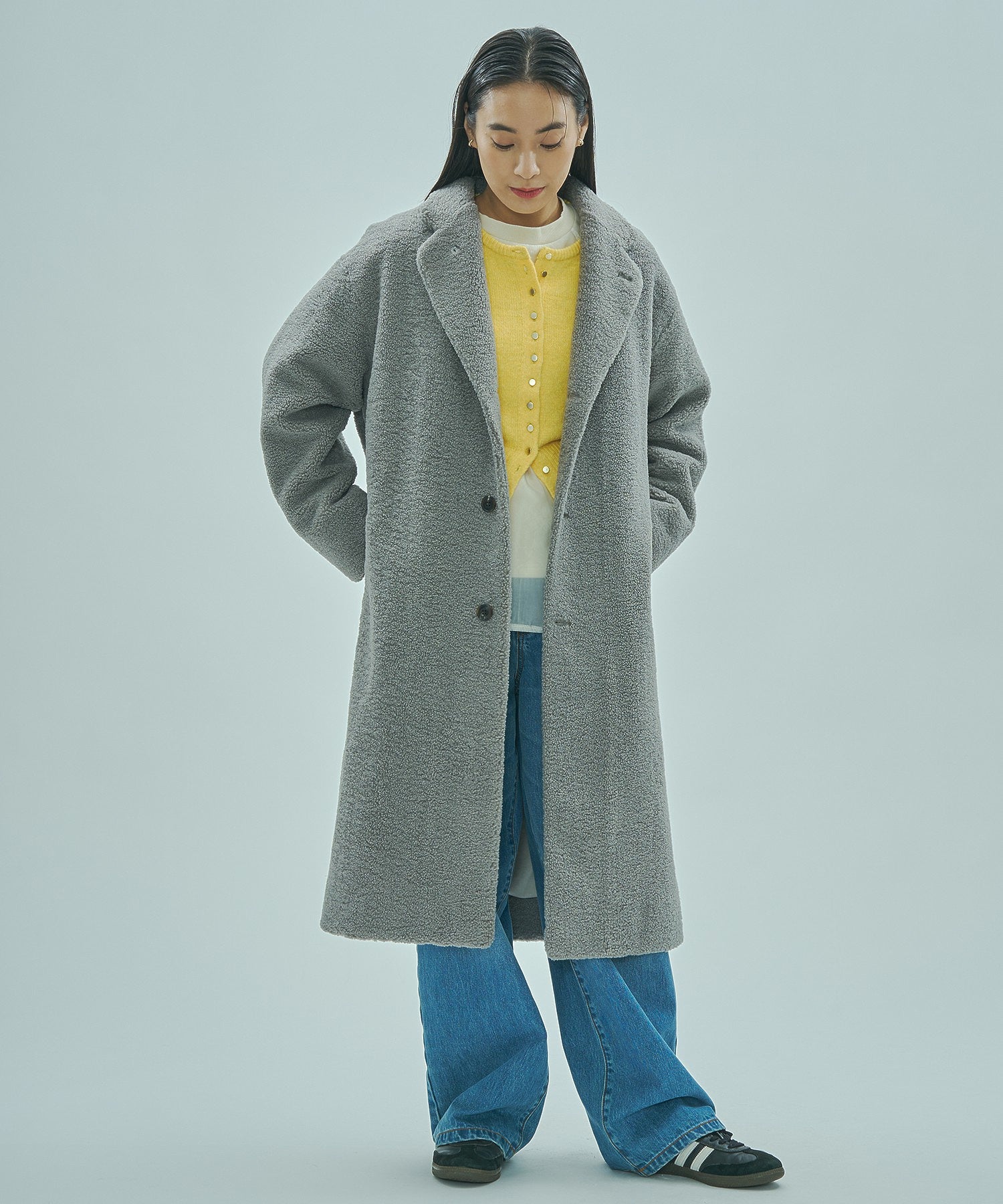 SISII x GENE HEAVENS/BOA FREECE UNISEX COAT