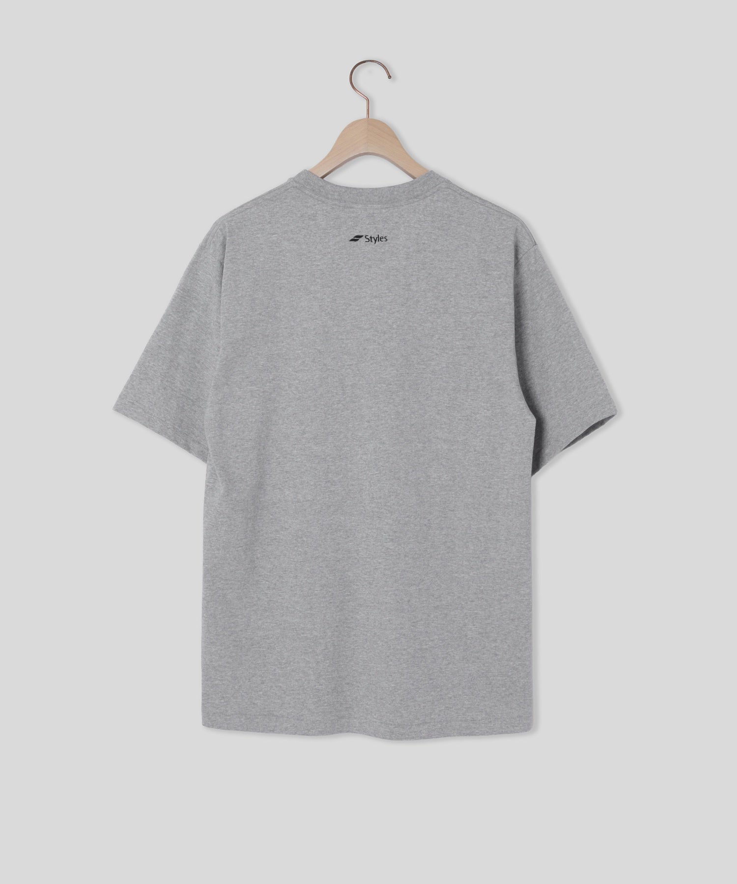 【別注】Styles CRC/コットンリサーチクラブ/EX S/S TUBULAR T-SHIRT JPC-001 GRY