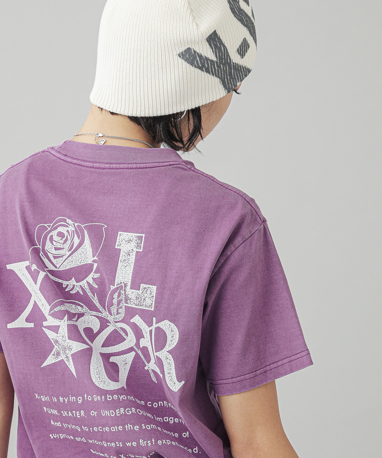 ROSE LOGO FADED S/S TEE