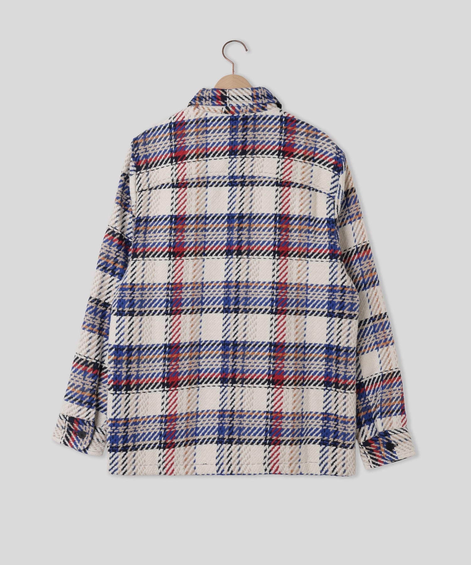 WAX LONDON/ワックスロンドン/WHITING OVERSHIRT AW26-OSH-WHI-CLS-ERE