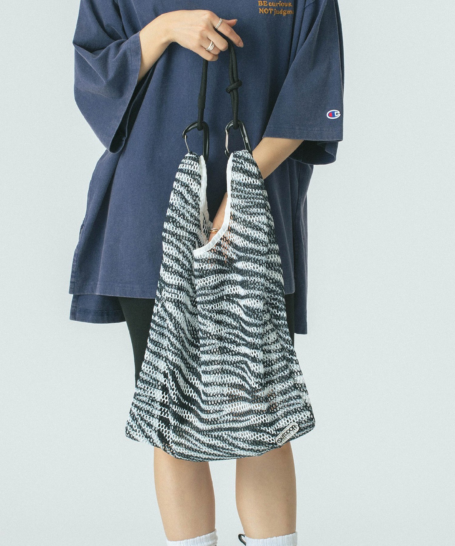 【ROSE BUD別注】OUTDOOR PRODUCTS/MESH SHOPPER
