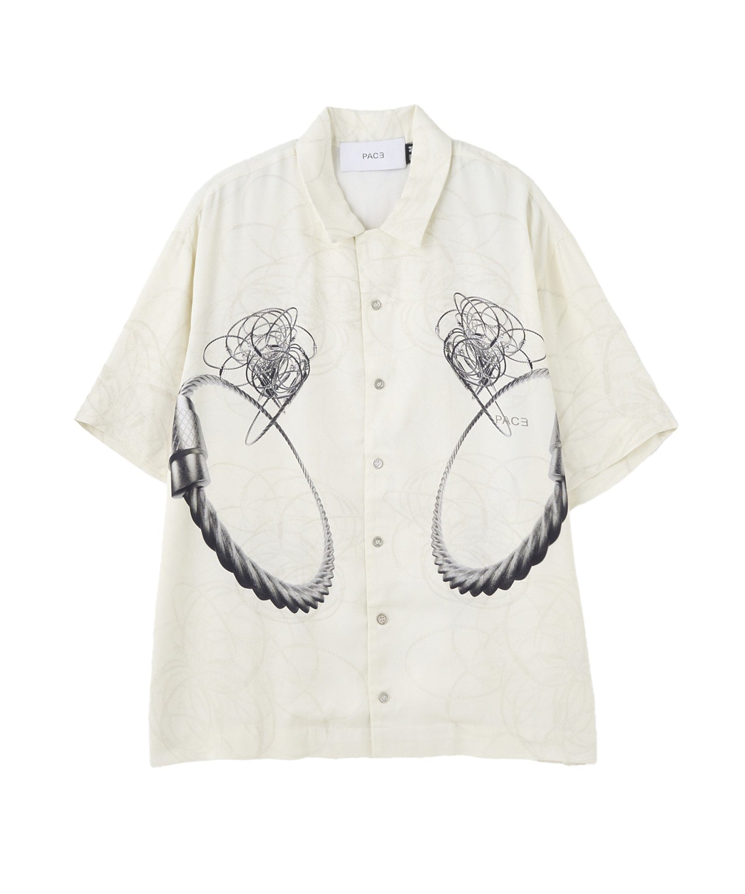 PACE/ペース/STEEL CABLE CUBAN COLLAR SHIRT PF0034B