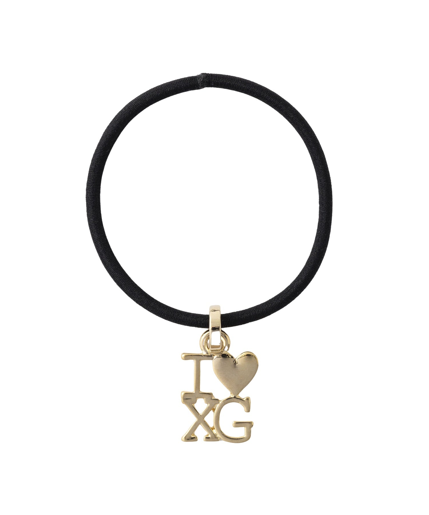 I LOVE XG LOGO HAIR TIE