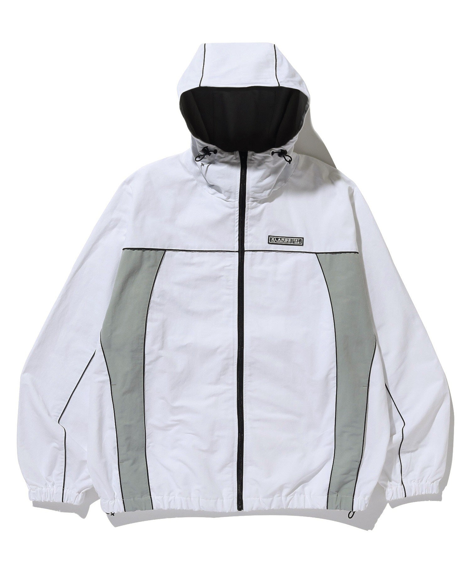 CURVED NYLON JACKET
