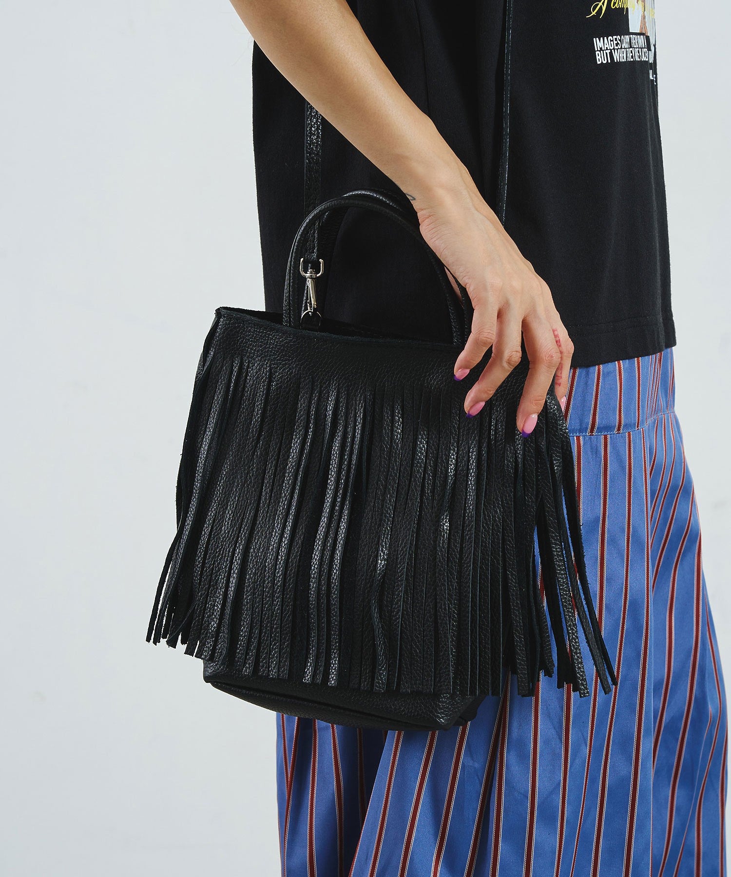 MILLELA FIRENZE/FRINGE MINI TOTE