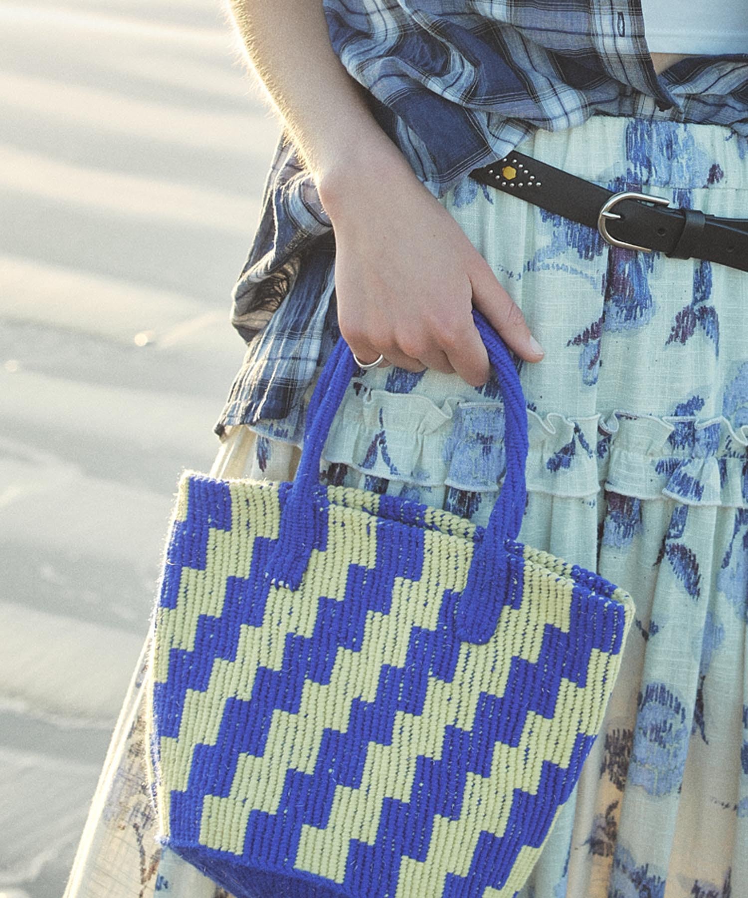 AS/SISAL BASKET BAG
