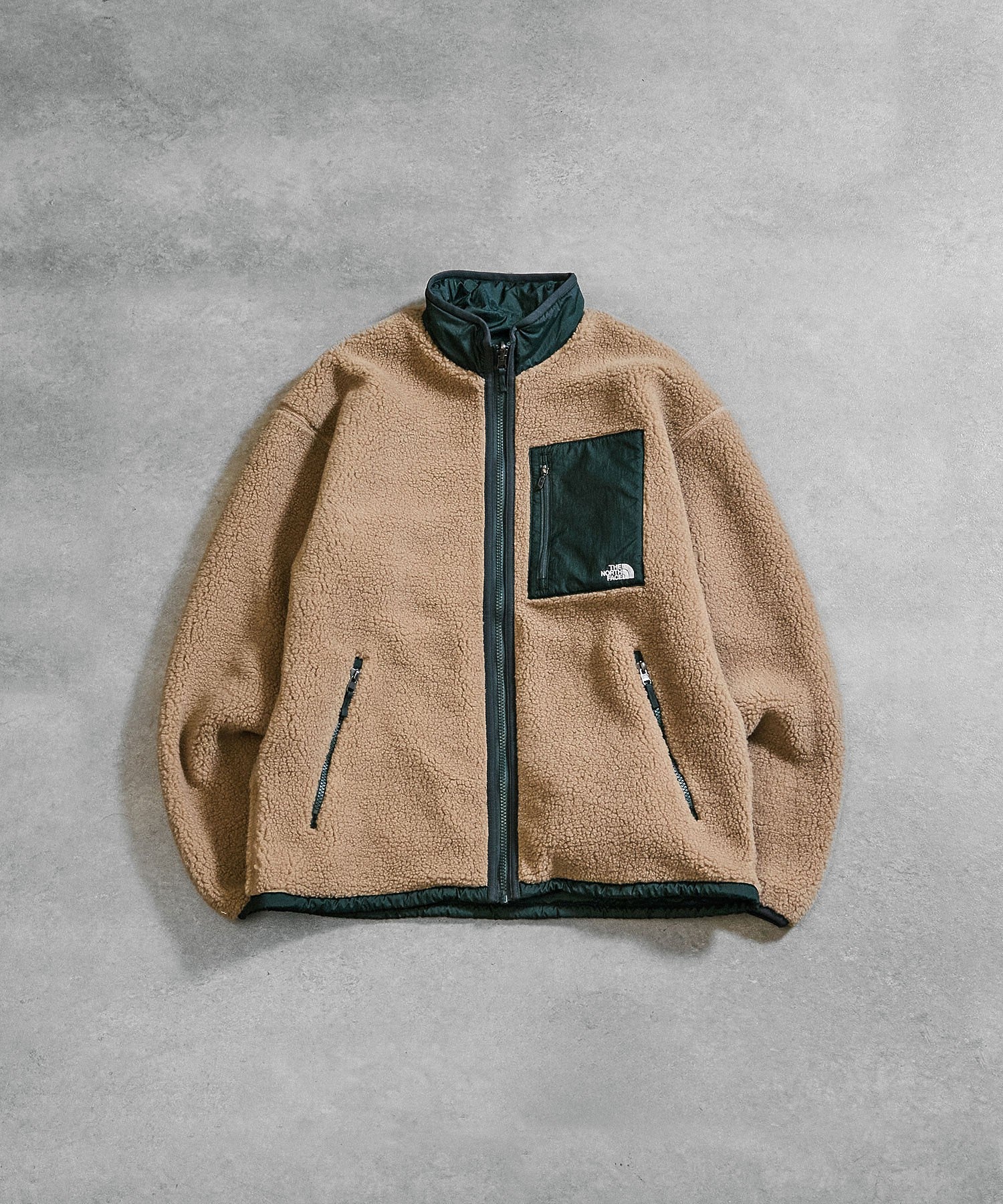 THE NORTH FACE/REVERSIBLE EXTREME PILE FLEECE JACKET