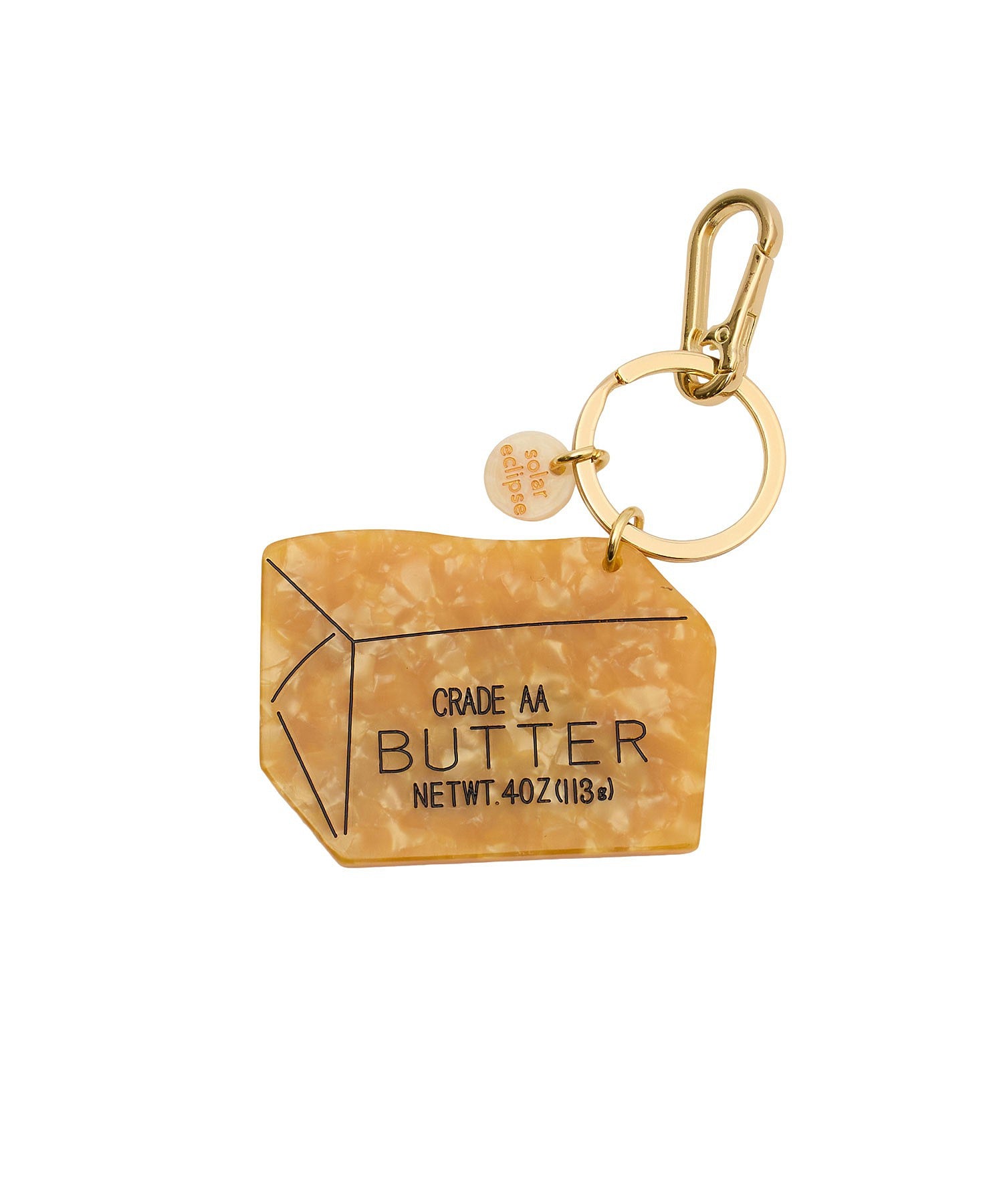 SOLAR ECLIPSE/HAND-PAINTED BAG CHARM