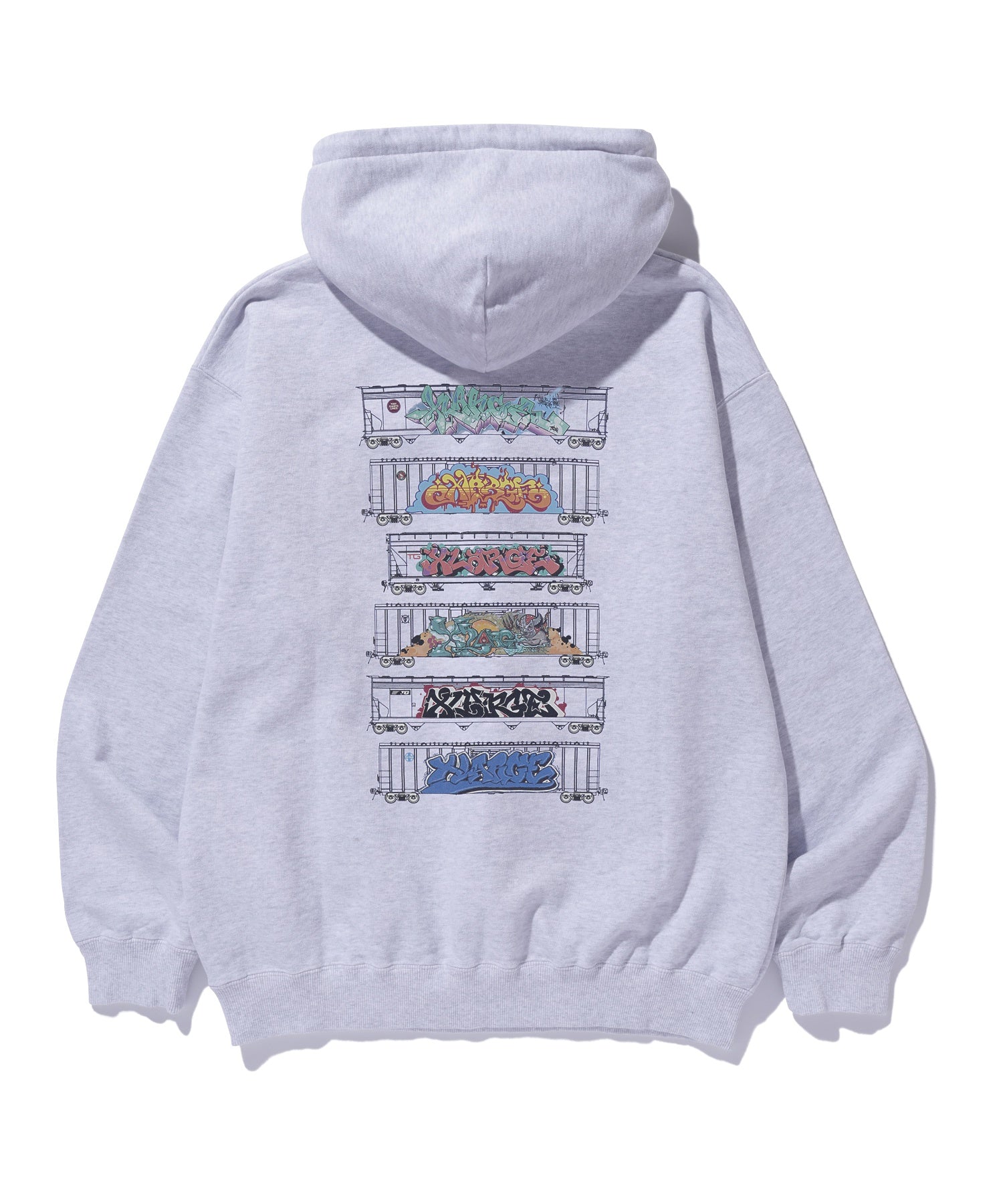 XLARGE×TINY GIANTS PULLOVER HOODED SWEAT SHIRT calif-ART