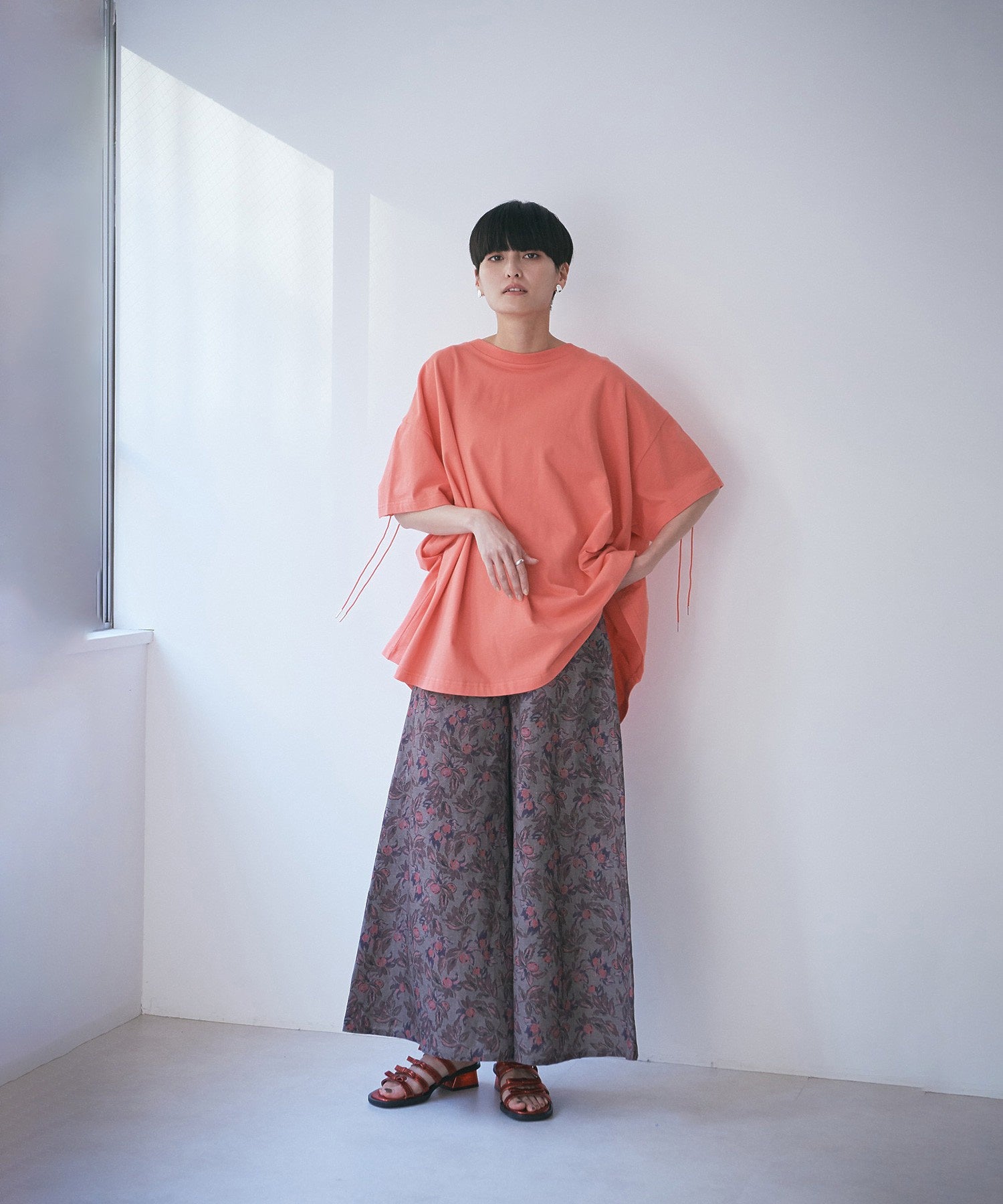 バックギャザープルオーバー