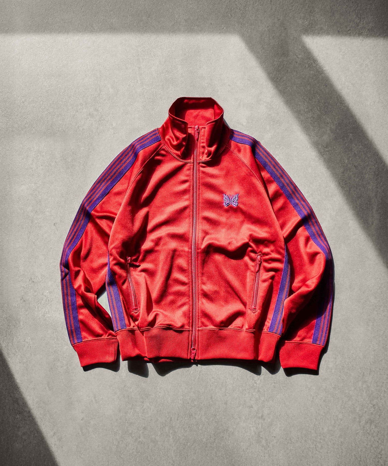 NEEDLES/TRACK JACKET - POLY SMOOTH