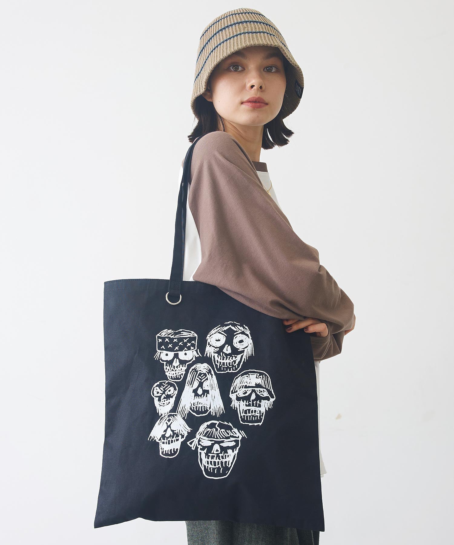 HEAVY METAL FLAT TOTE