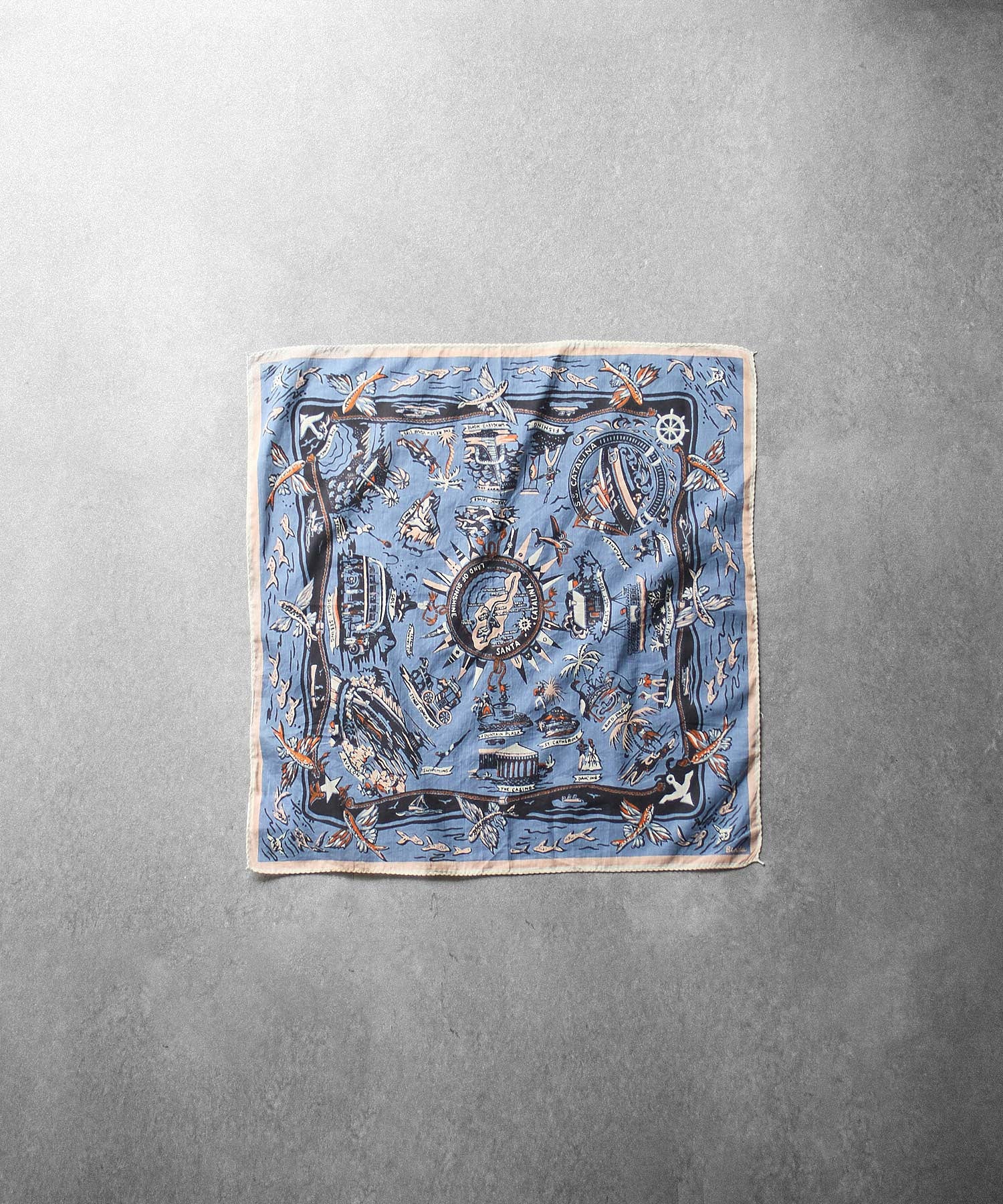 BINDU/CATALINA MAP BANDANA
