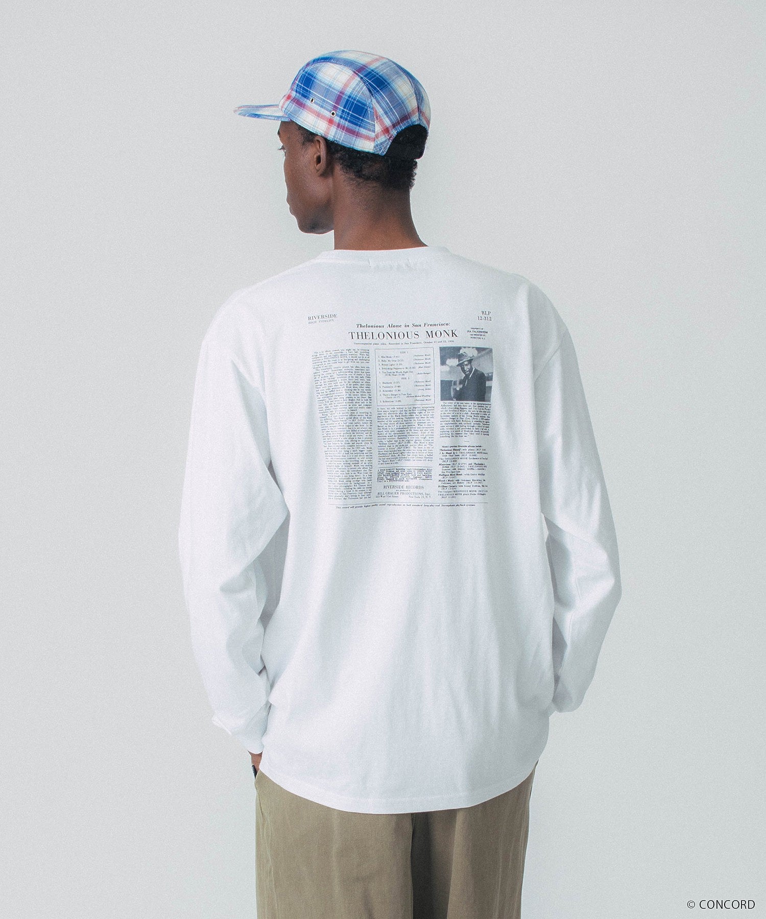 THELONIOUS MONK ALONE IN SAN FRANCISCO L/S TEE