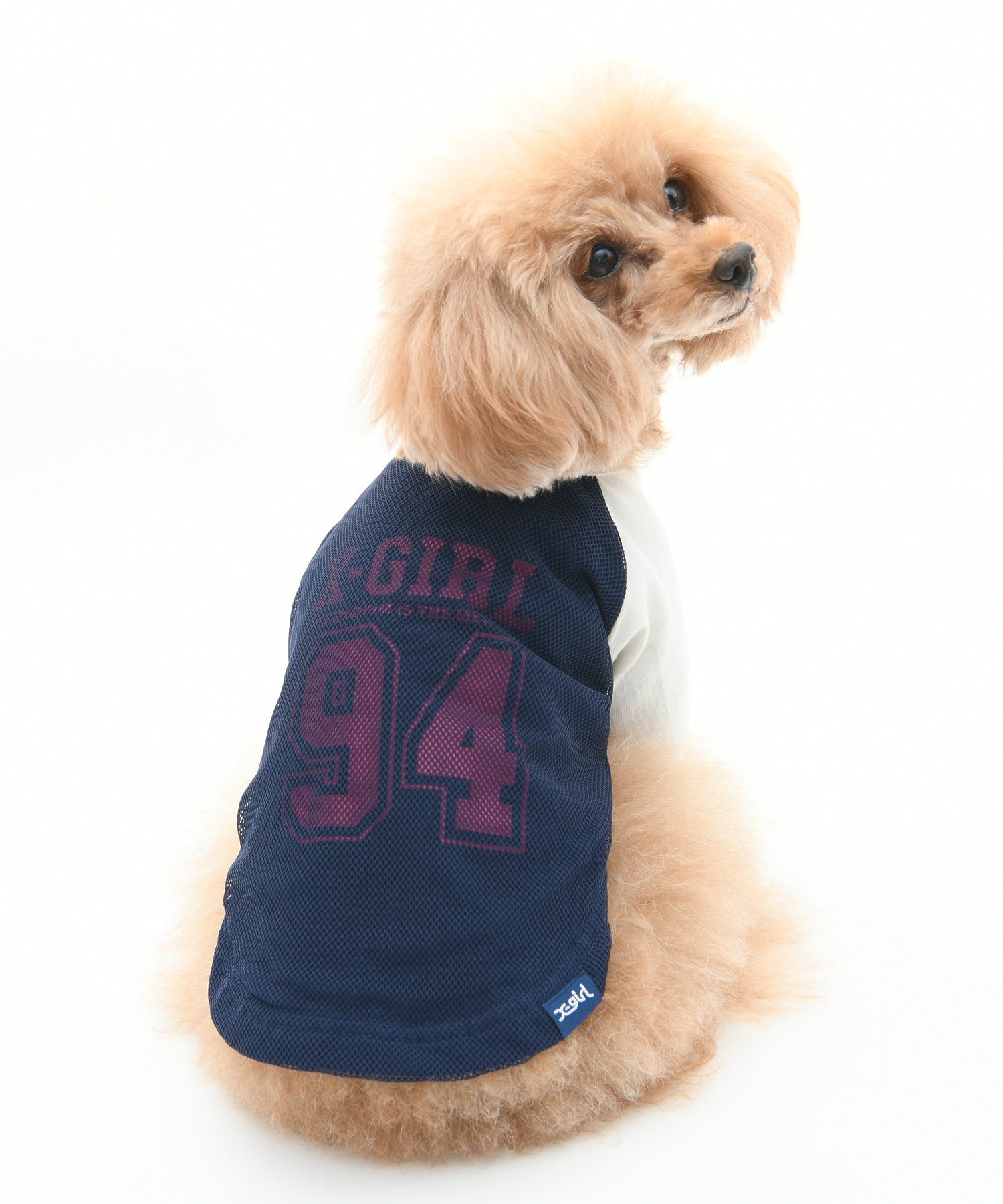 【X-girl DOGWEAR】ナンバリングラグランTEE