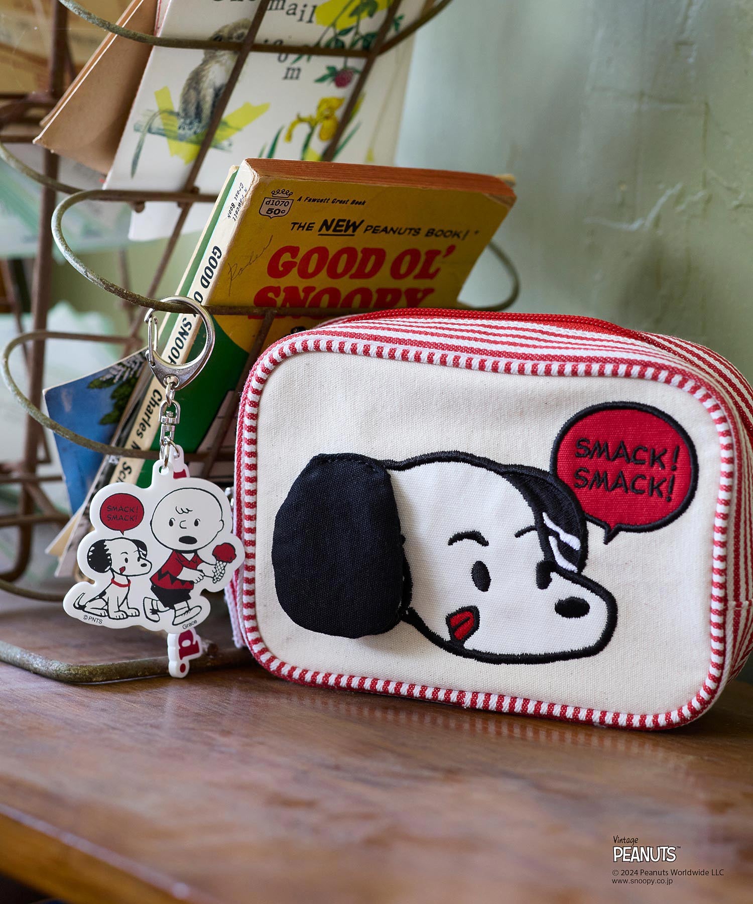 MILKFED.× PEANUTS 75th POUCH