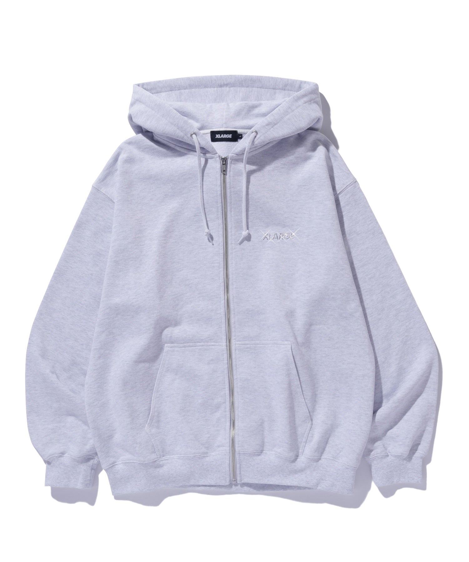 RHINESTONE OG ZIP HOODED SWEATSHIRT