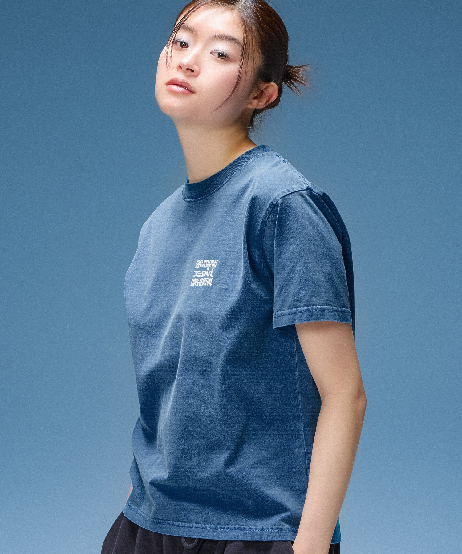 FADED HARD COLORS BOX LOGO S/S TEE