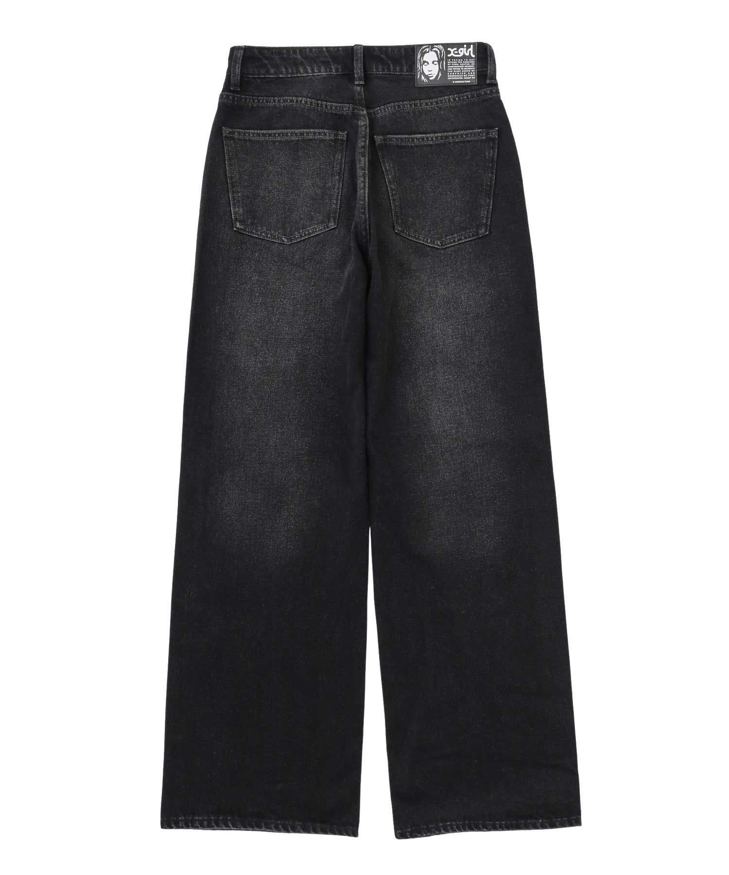 FACE PATCH LOOSE FIT STRAIGHT PANTS