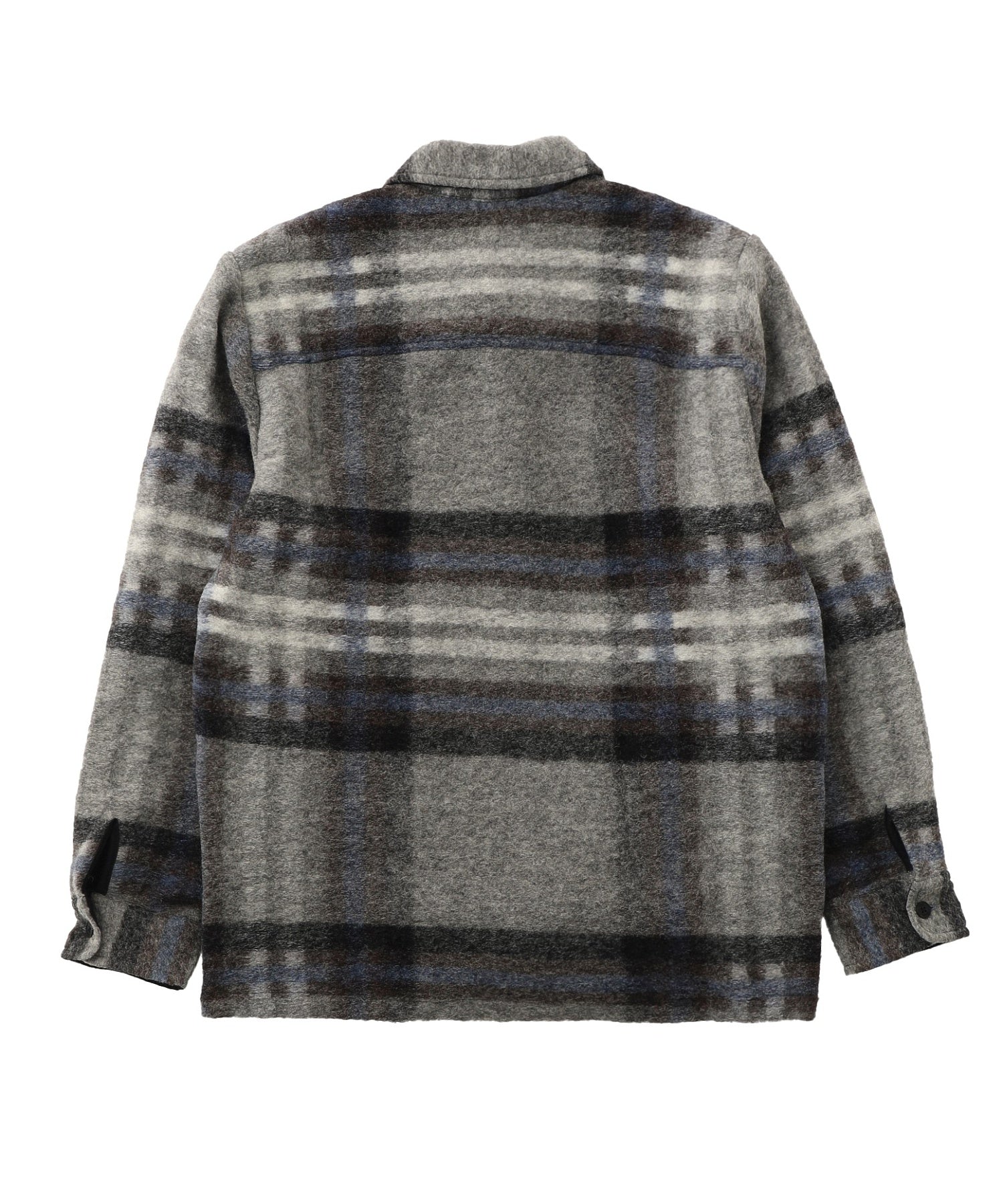 WAX LONDON/ワックスロンドン/NOLAN OVERSHIRT | WOOL CHECK AW25-OSH-NOL-BZF-GBL