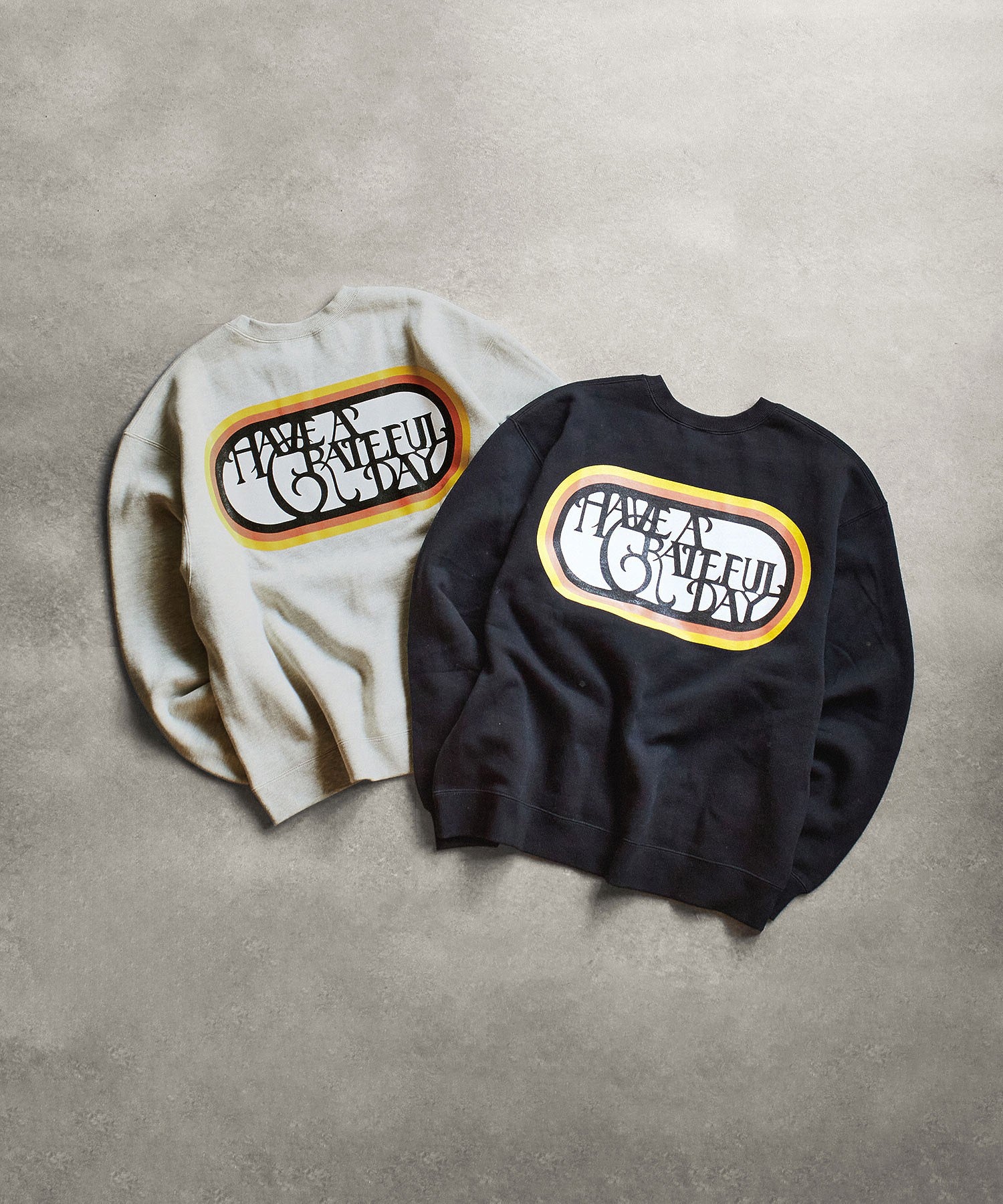 HAVE A GRATEFUL DAY/SWEATSHIRT -SF LOGO