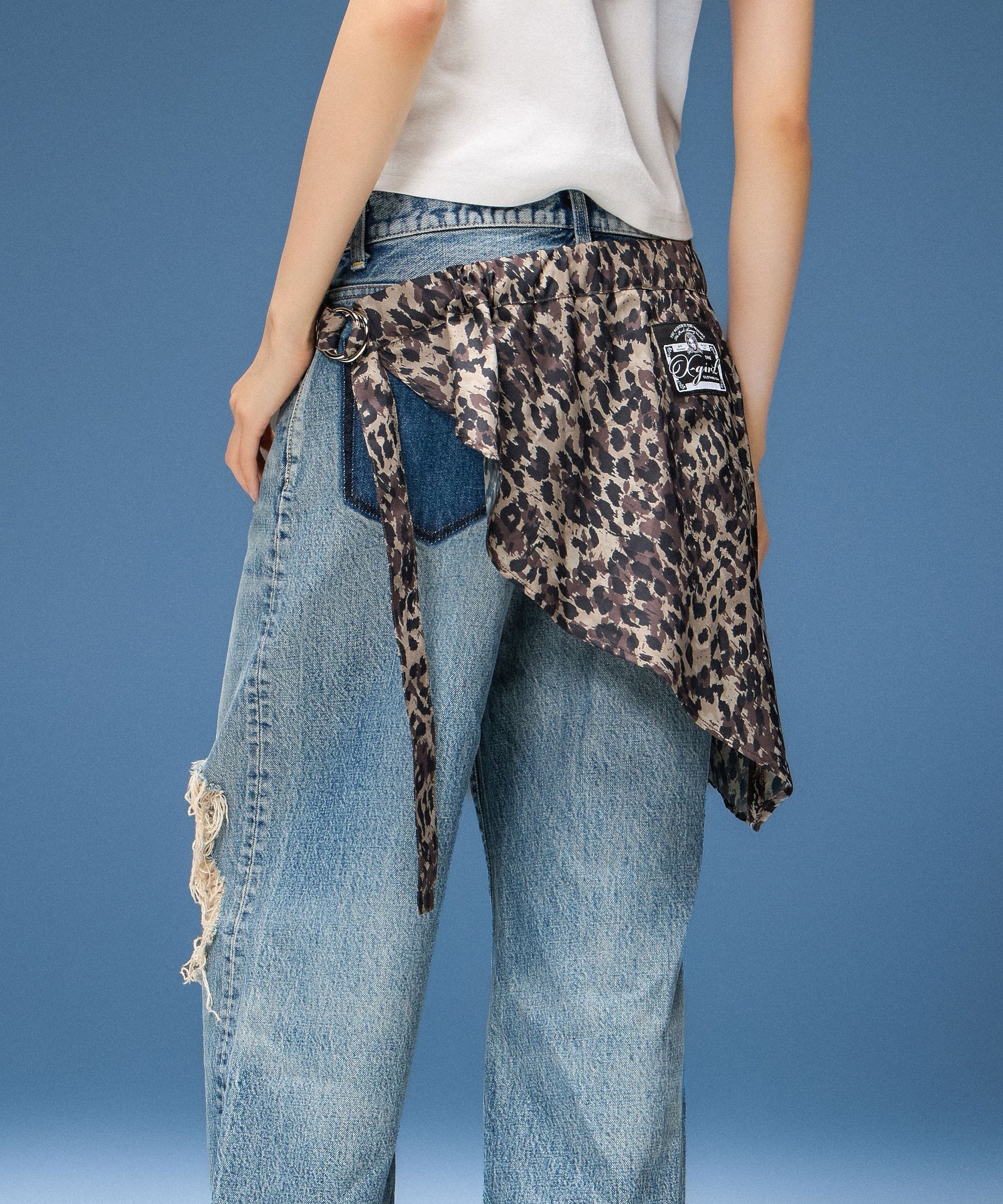 DRAWSTRING SKIRT BELT