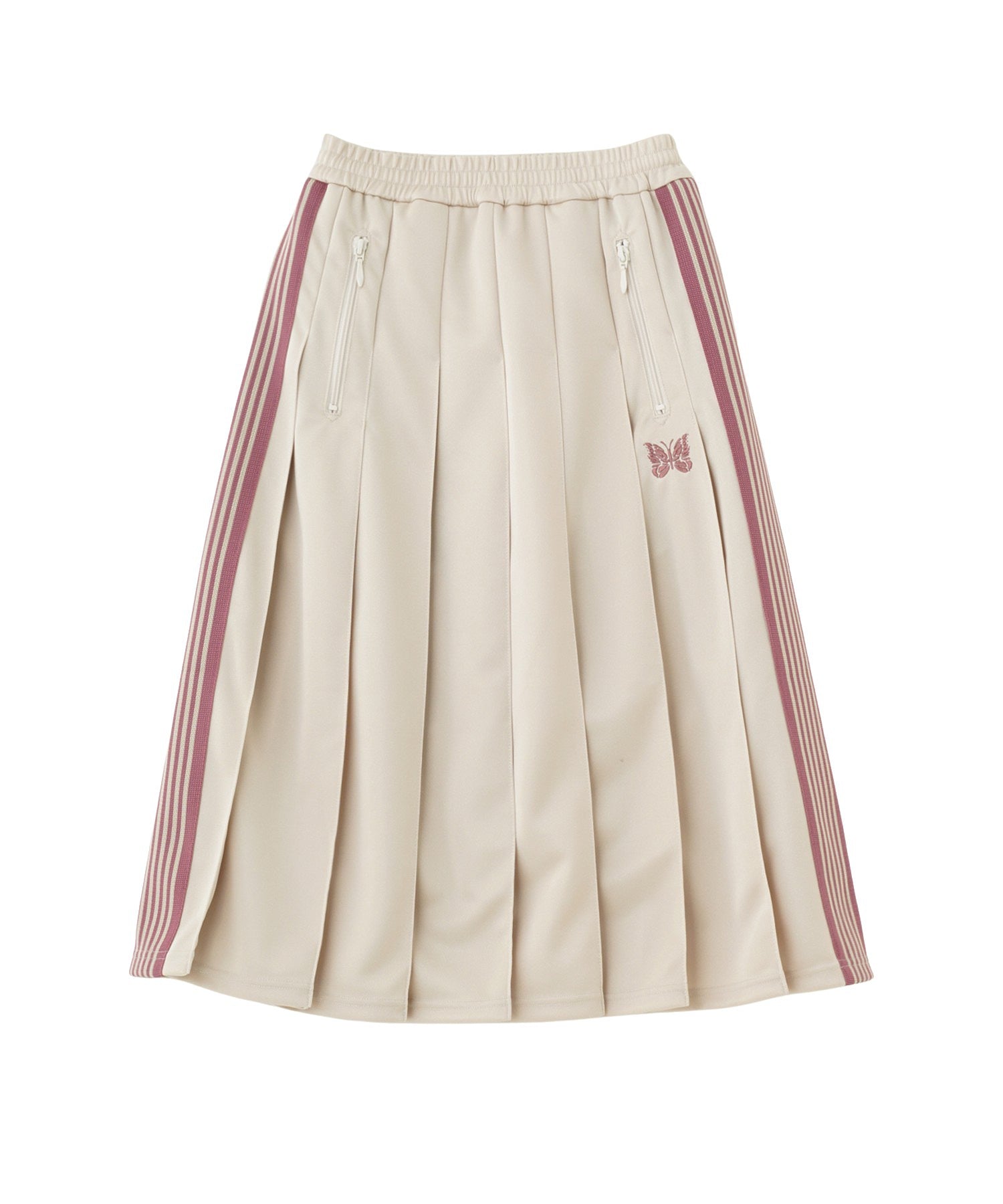 NEEDLES/ニードルズ/WMNS Pleated Track Skirt - Poly Smooth/QV313