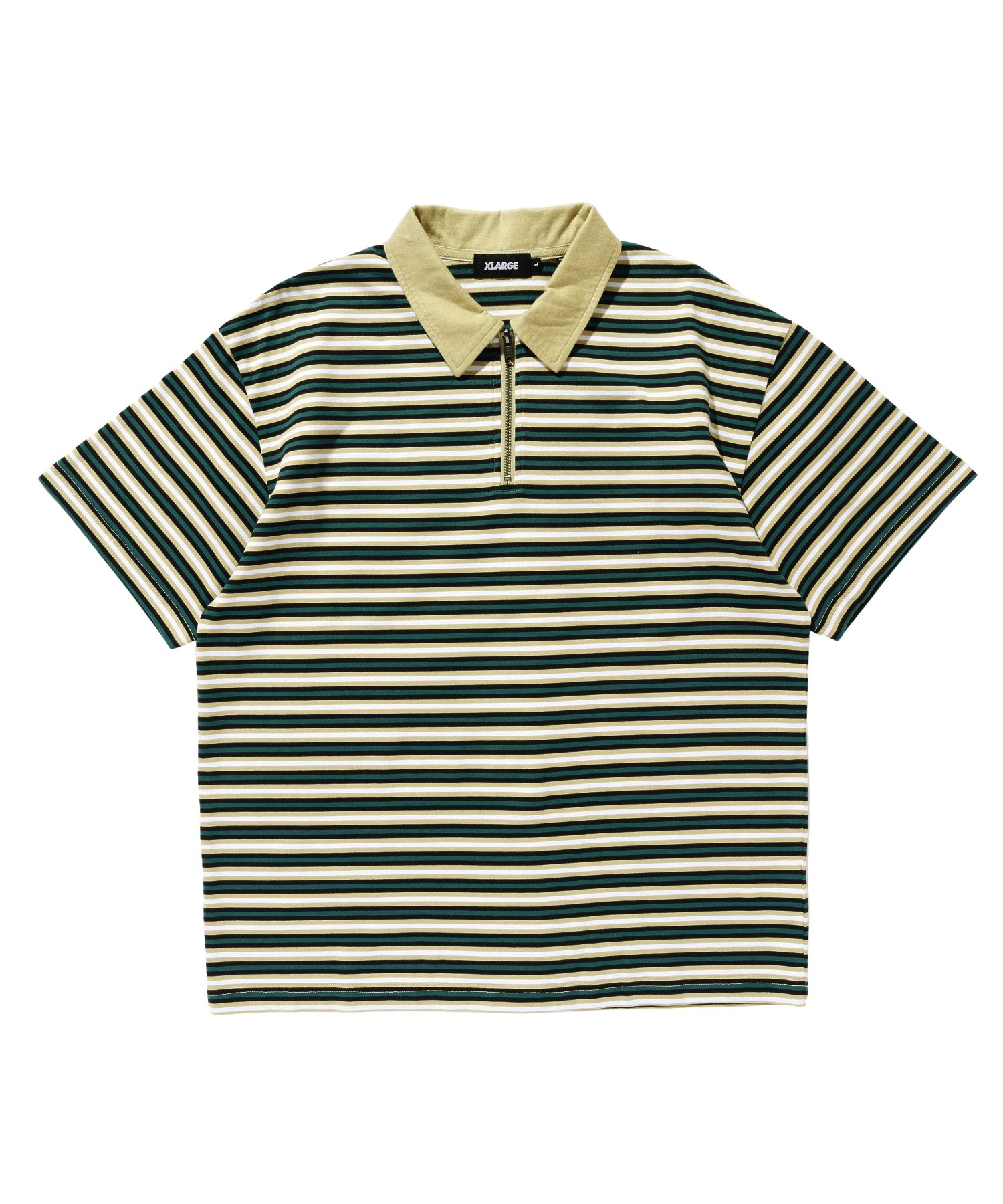 HALF ZIP KNIT SHIRT
