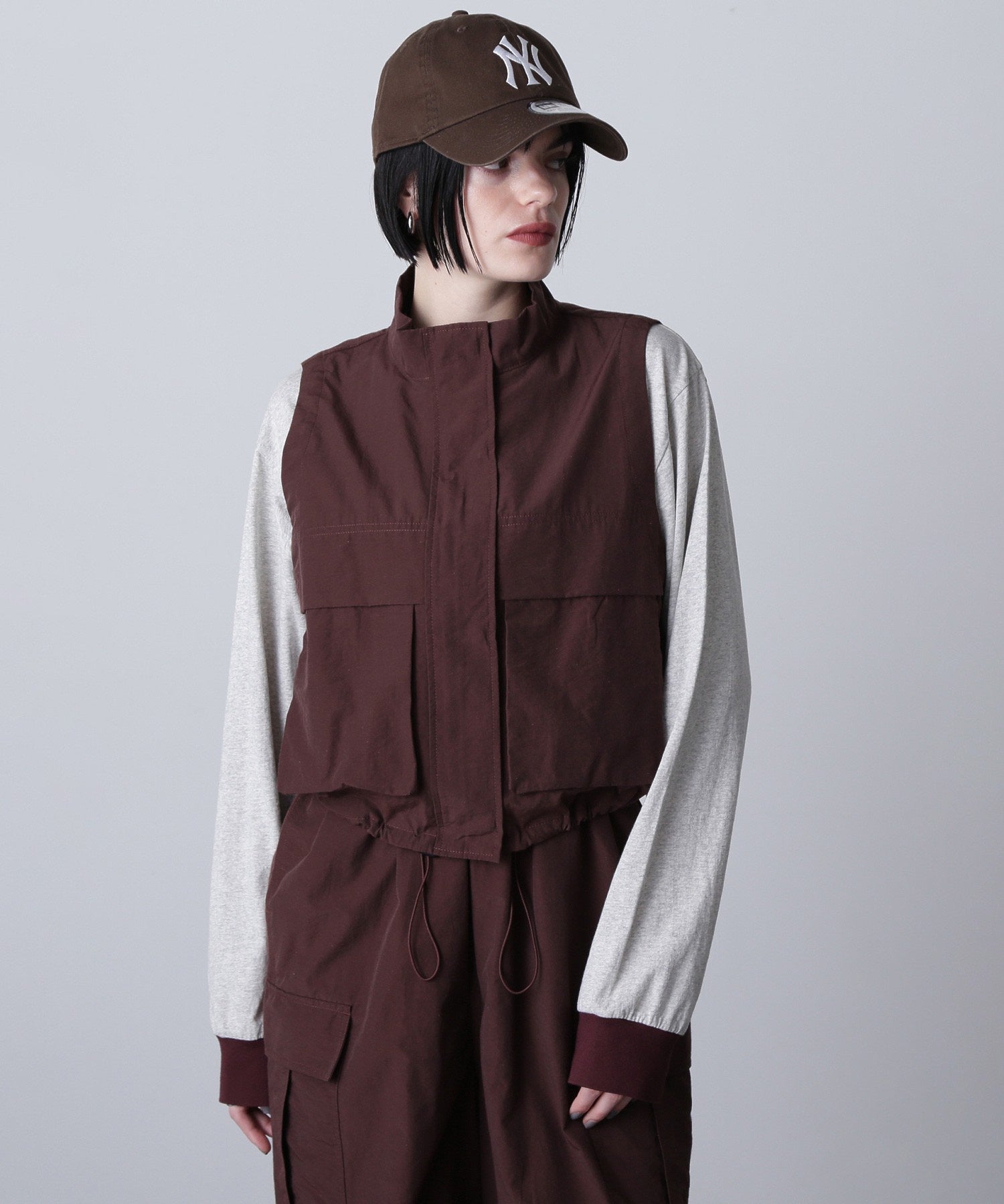 CREOLME/COTTON NYLON VEST