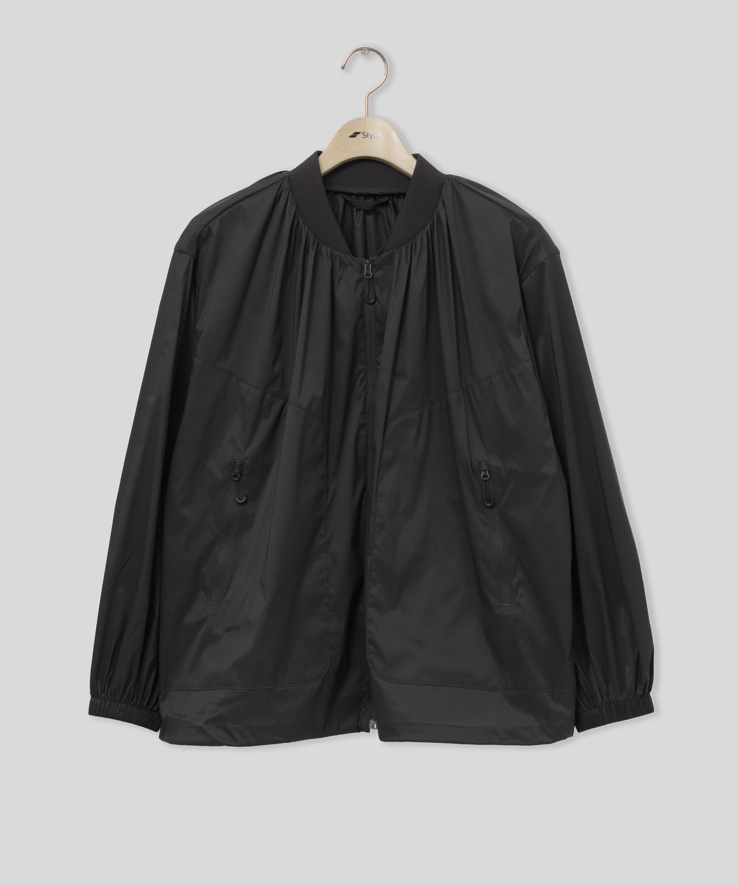 NEW BALANCE/ニューバランス/W NB Grey LIGHT WEIGHT JACKET WJ61946C
