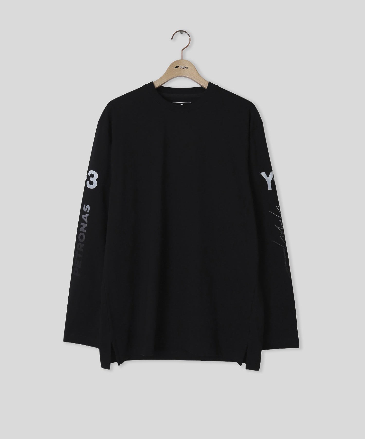 Y-3/ワイスリー/F1 CHAOS LS TEE BLACK KR2372