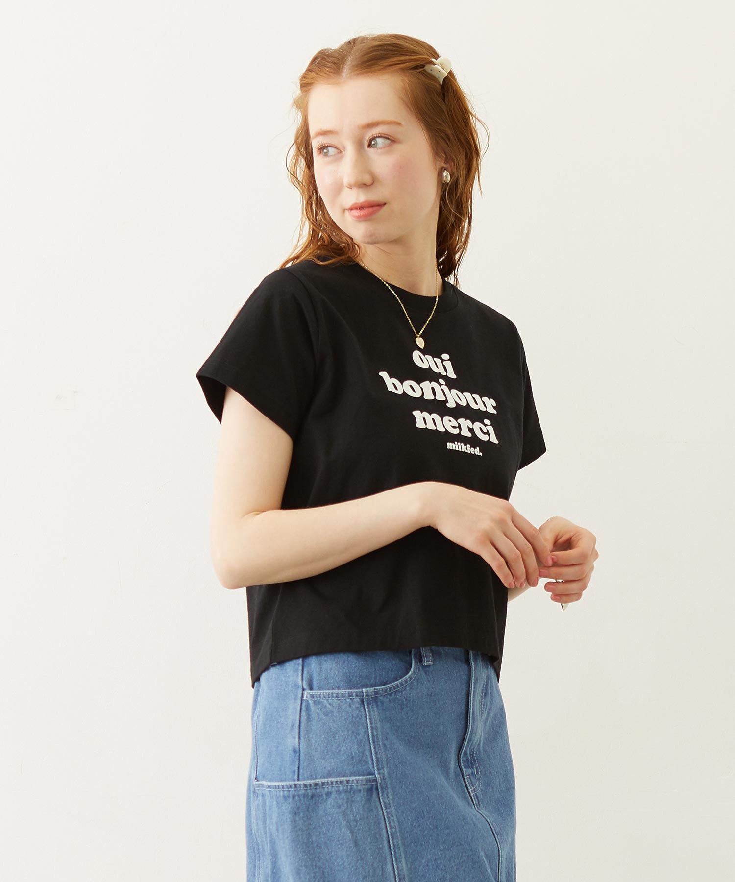 COOPER LOGO FLOCK PRINT COMPACT S/S TEE