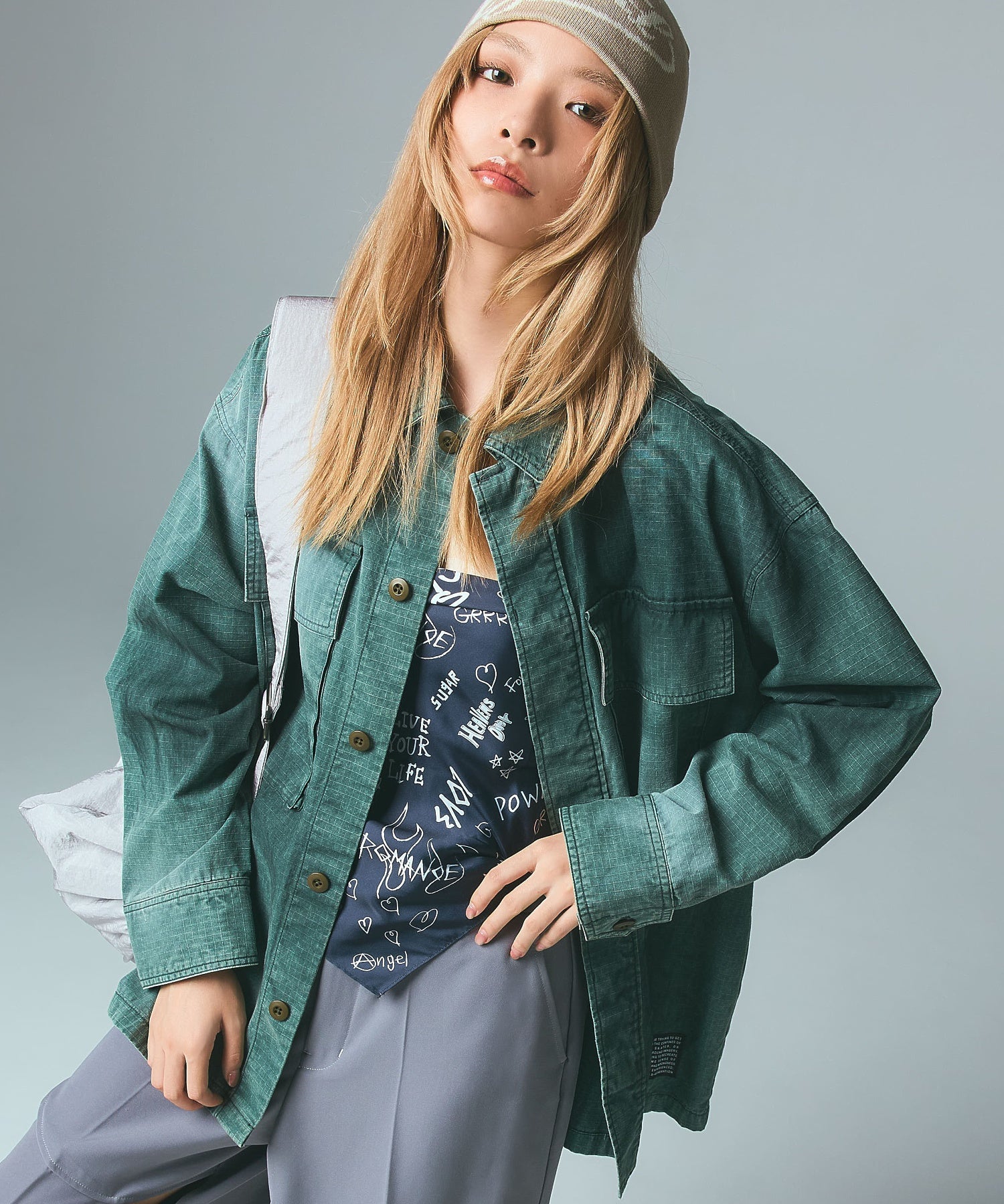 FADED MILITARY SHIRT