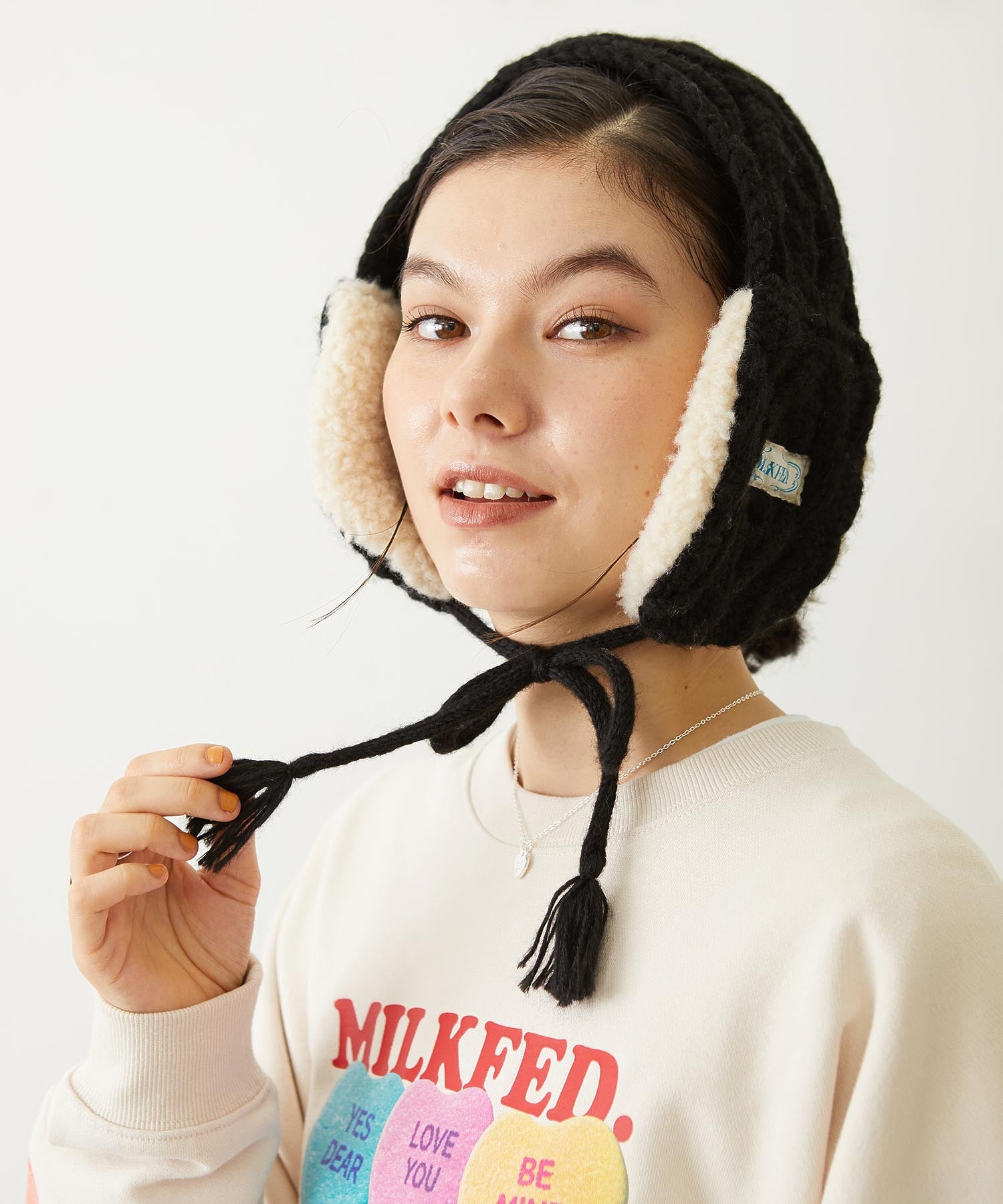 KNIT EAR MUFF