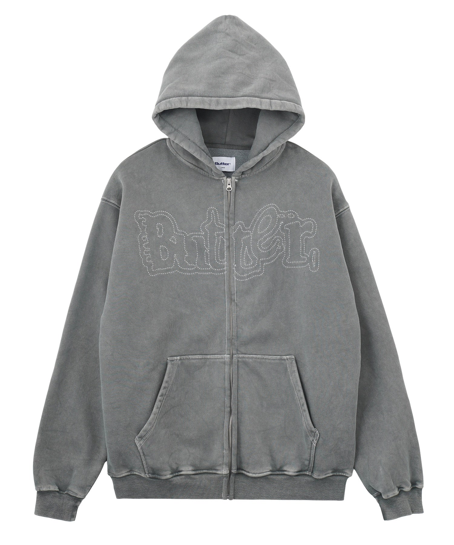 BUTTER/バター/Breakdown Zip-Thru Hood