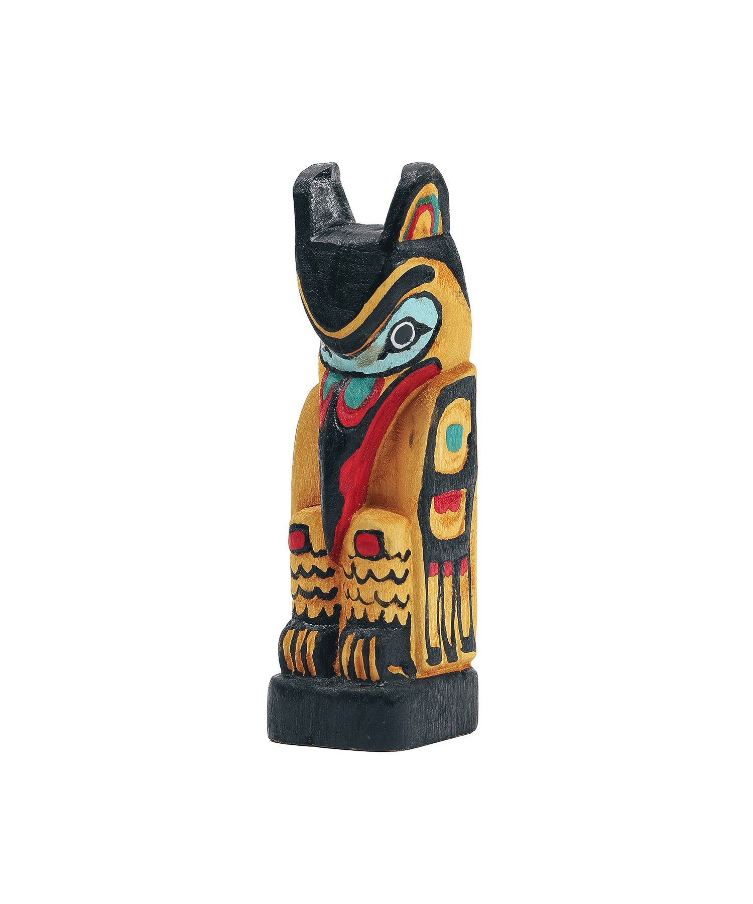 MKB Wooden Carving Totem Pole D