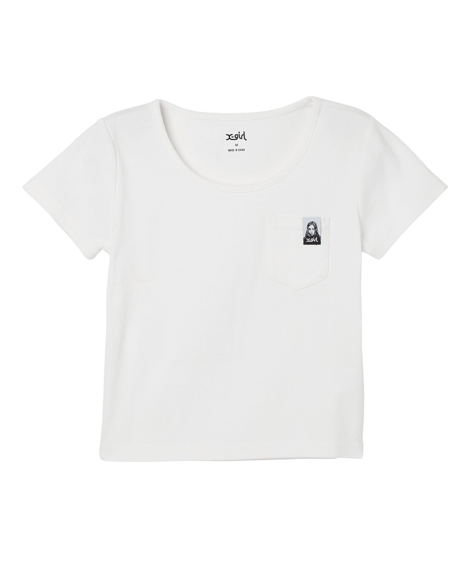 FACE LABEL S/S BABY TEE