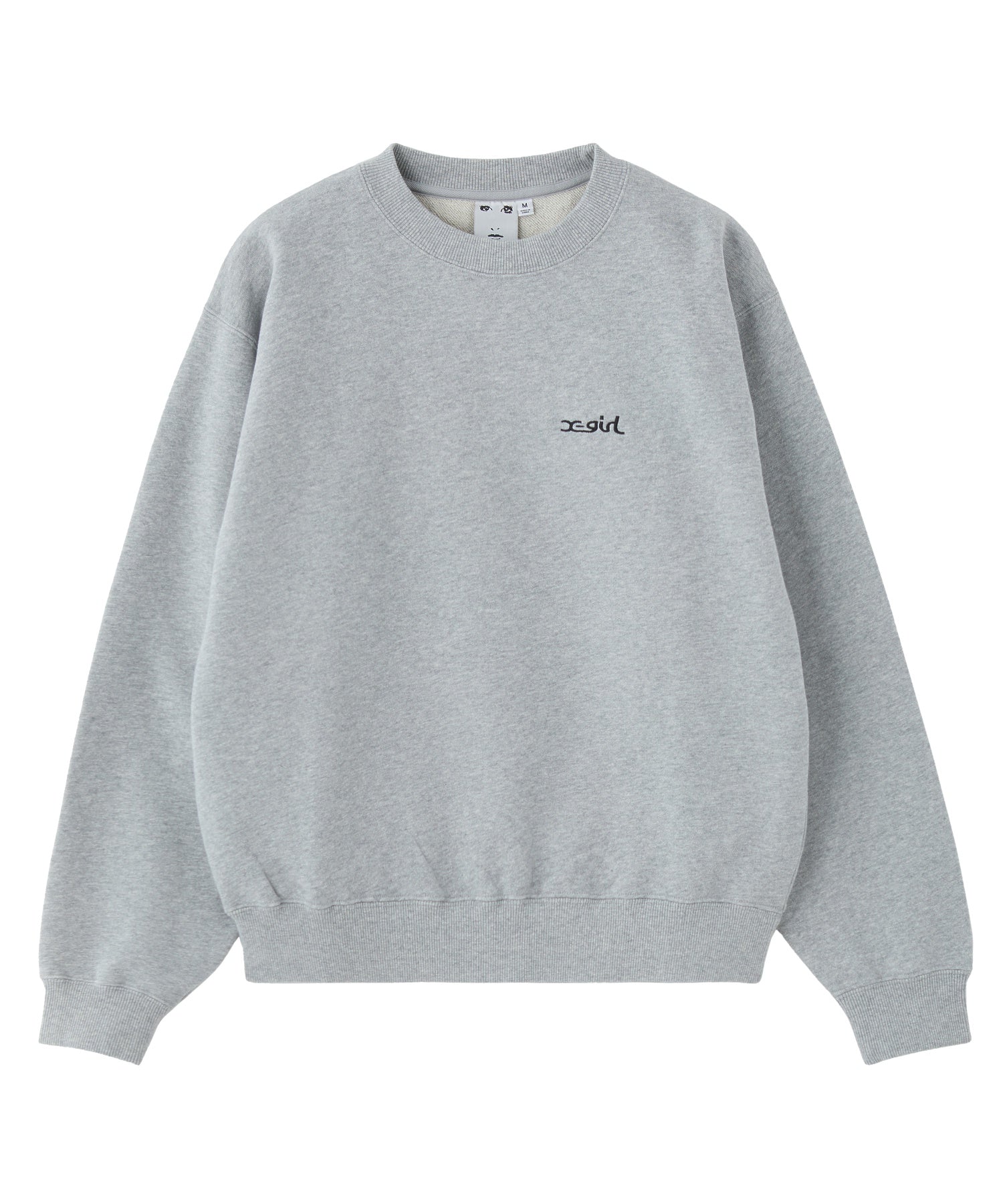 ARCH LOGO AND FACE PATCH SWEATSHIRT