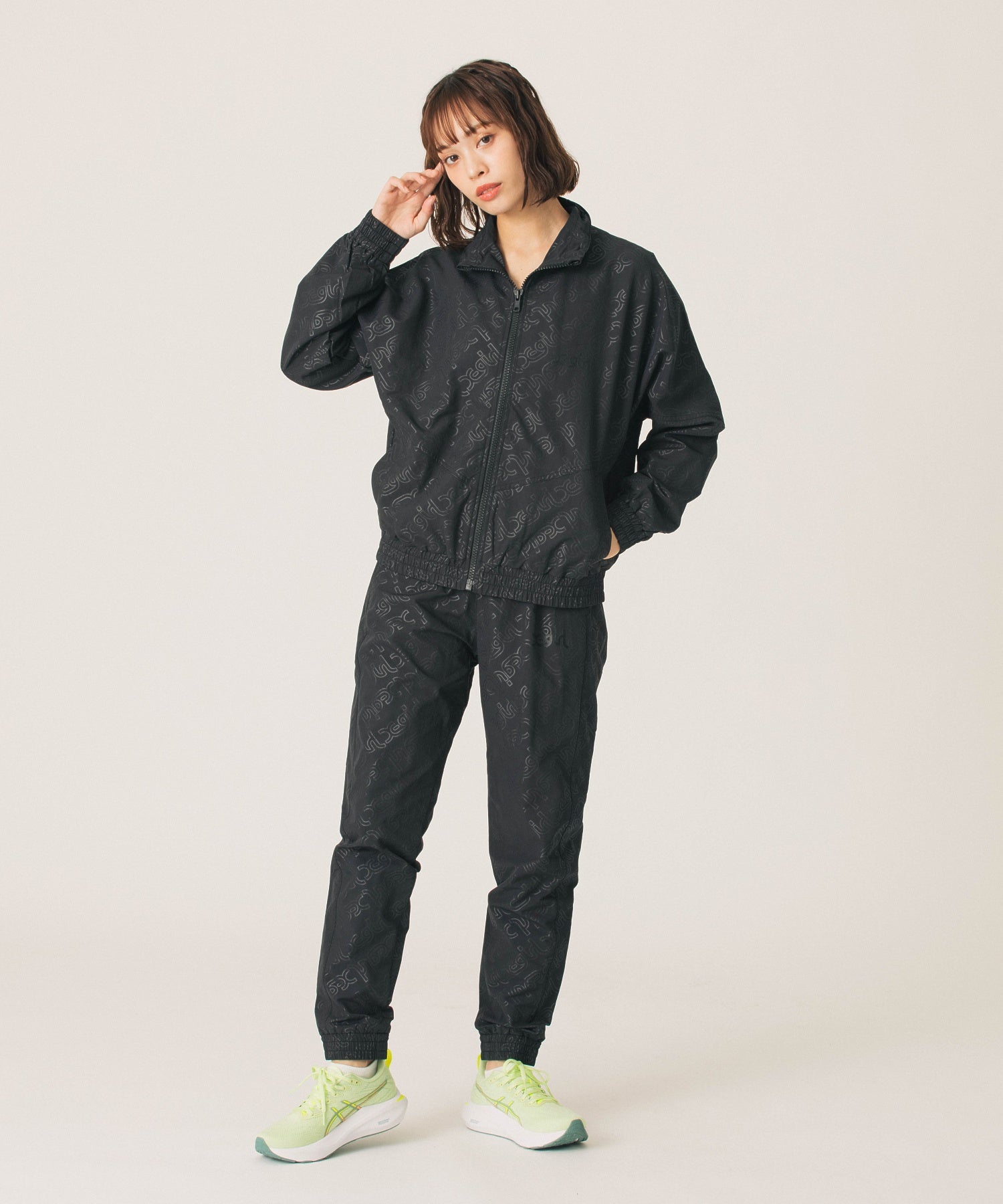 LOGO WIND UP JACKET