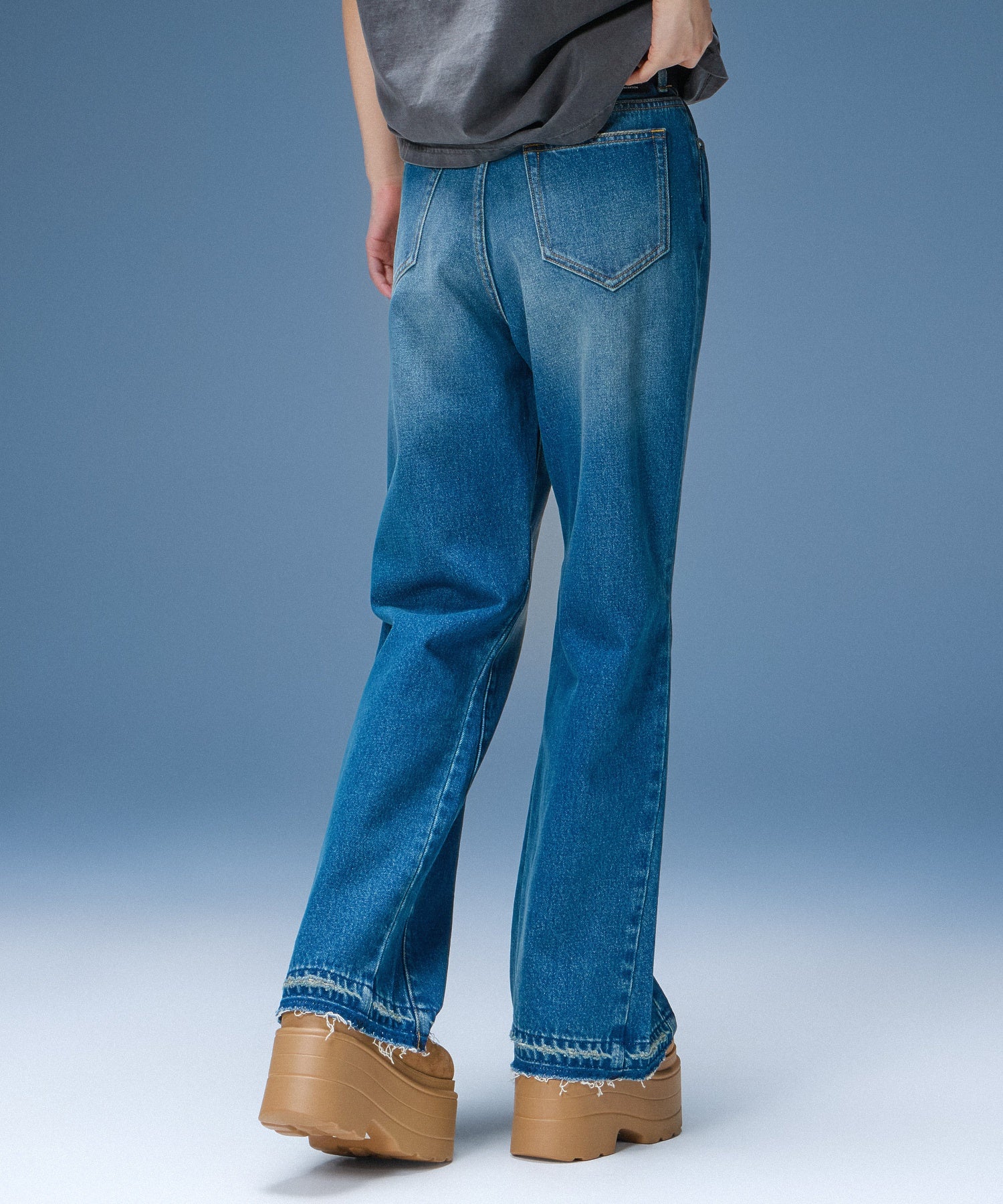 RELAX FIT DENIM PANTS